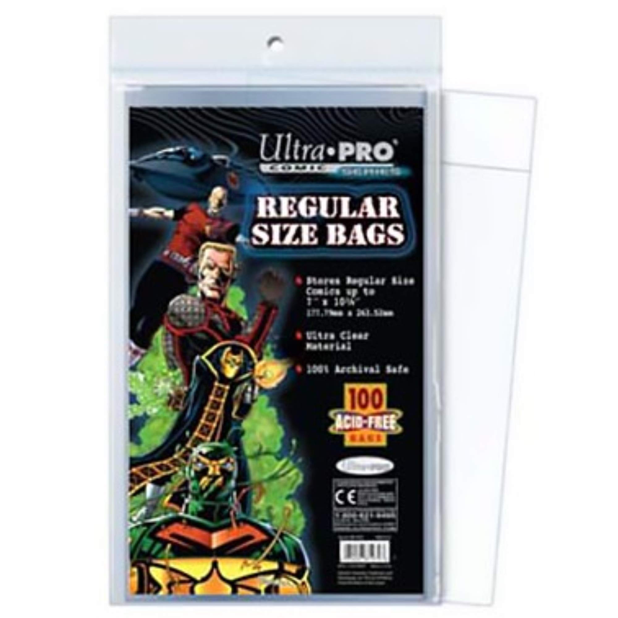 Ultra Pro E-81979 Comic Lot de 100 sachets de 100 Bandes dessinées