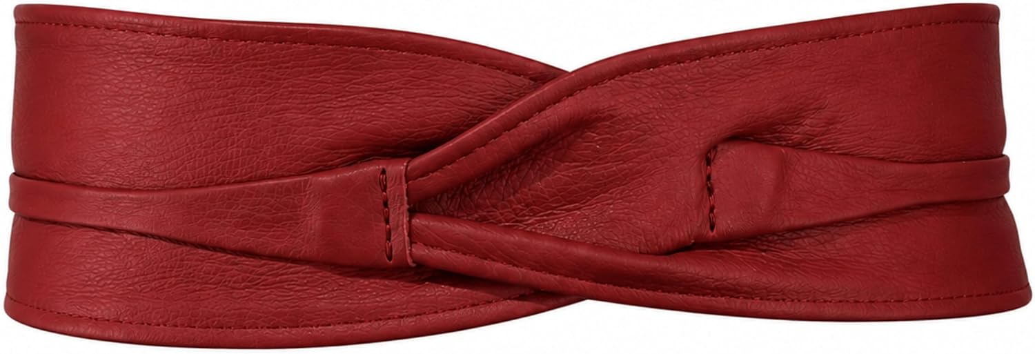 FASHIONGEN - Woman Italian leather Obi belt, CASSIANE image 3
