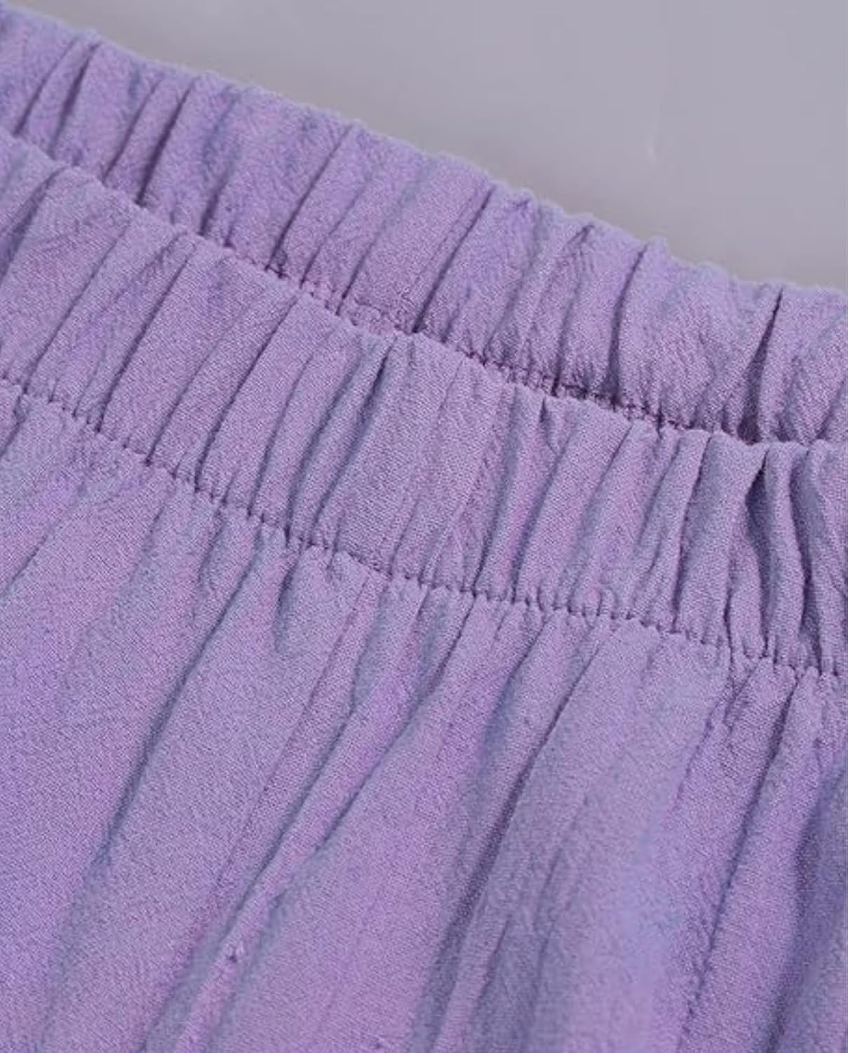 LIZALIG Linen Pants Women - Boho Loose Wide Leg Styles, Vacation Beach Outfits, Boho Chic Casual Trousers - Image 3