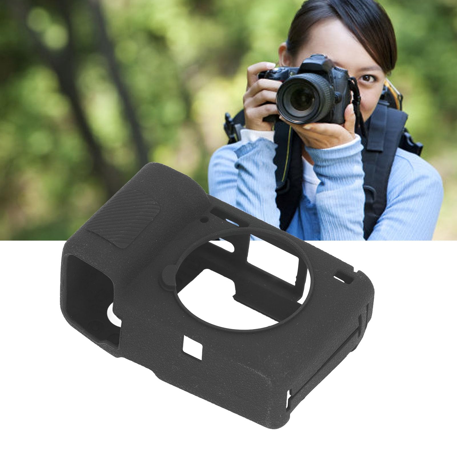 Custodia per fotocamera in silicone Installazione semplice Custodia protettiva per fotocamera leggera per fotocamera ZV‑E1