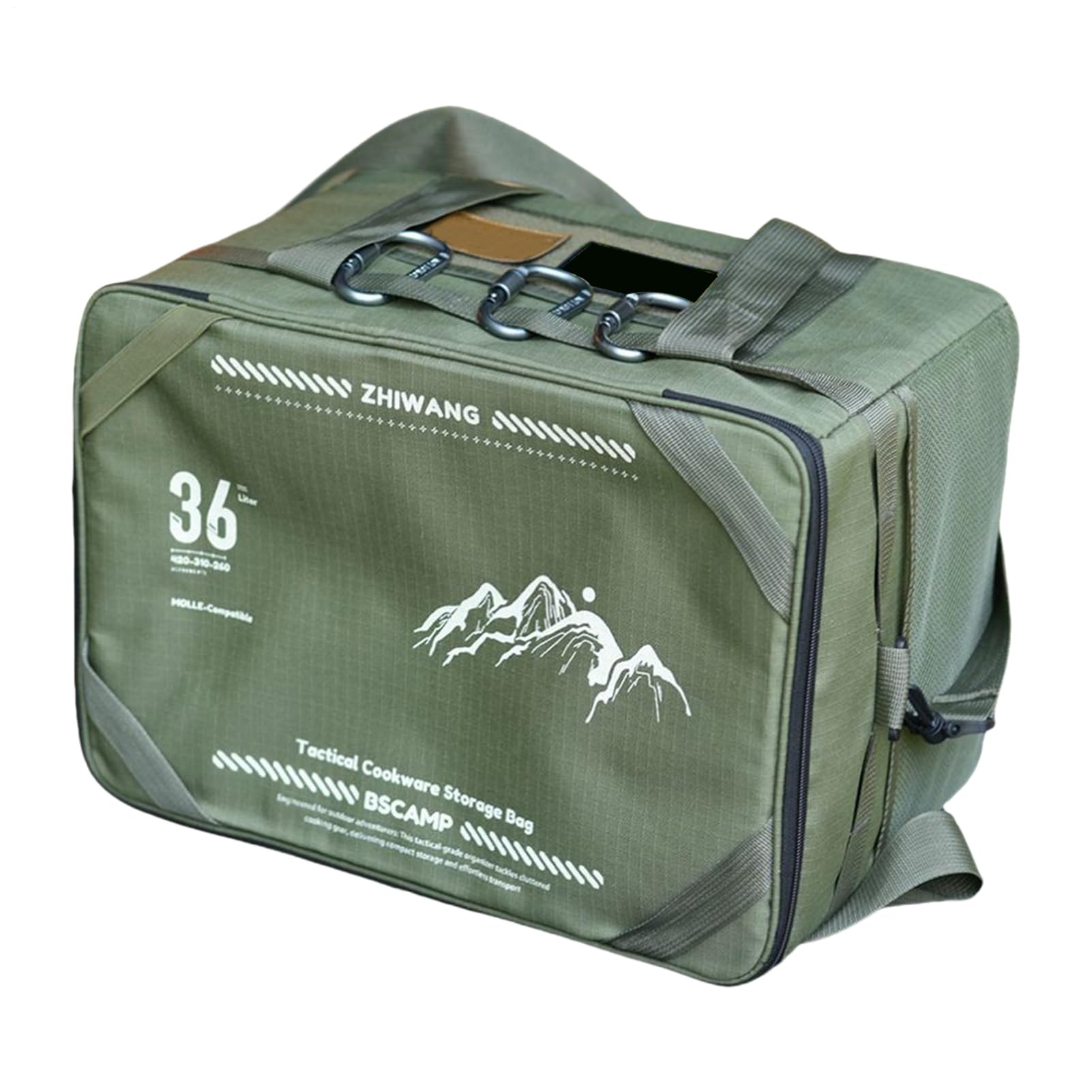 Sac de camping pliable avec table intégrée pour ranger vos ustensiles - 8