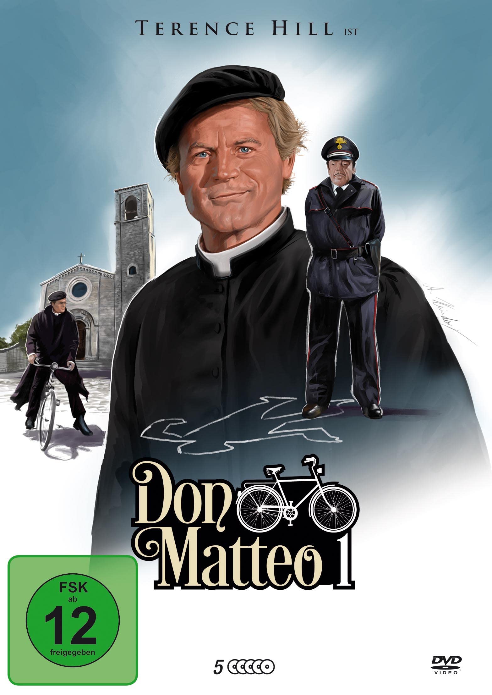 Don Matteo - Staffel 1 [5 DVDs]: Amazon.de: Hill, Terence, Frassica, Nino,  Insinna, Flavio, Gori, Evelina, Ricci, Claudio, Guetta, Nathalie, Scali,  Francesco, Pulcini, Pietro, Oldoini, Enrico, Hill, Terence, Frassica, Nino:  DVD &