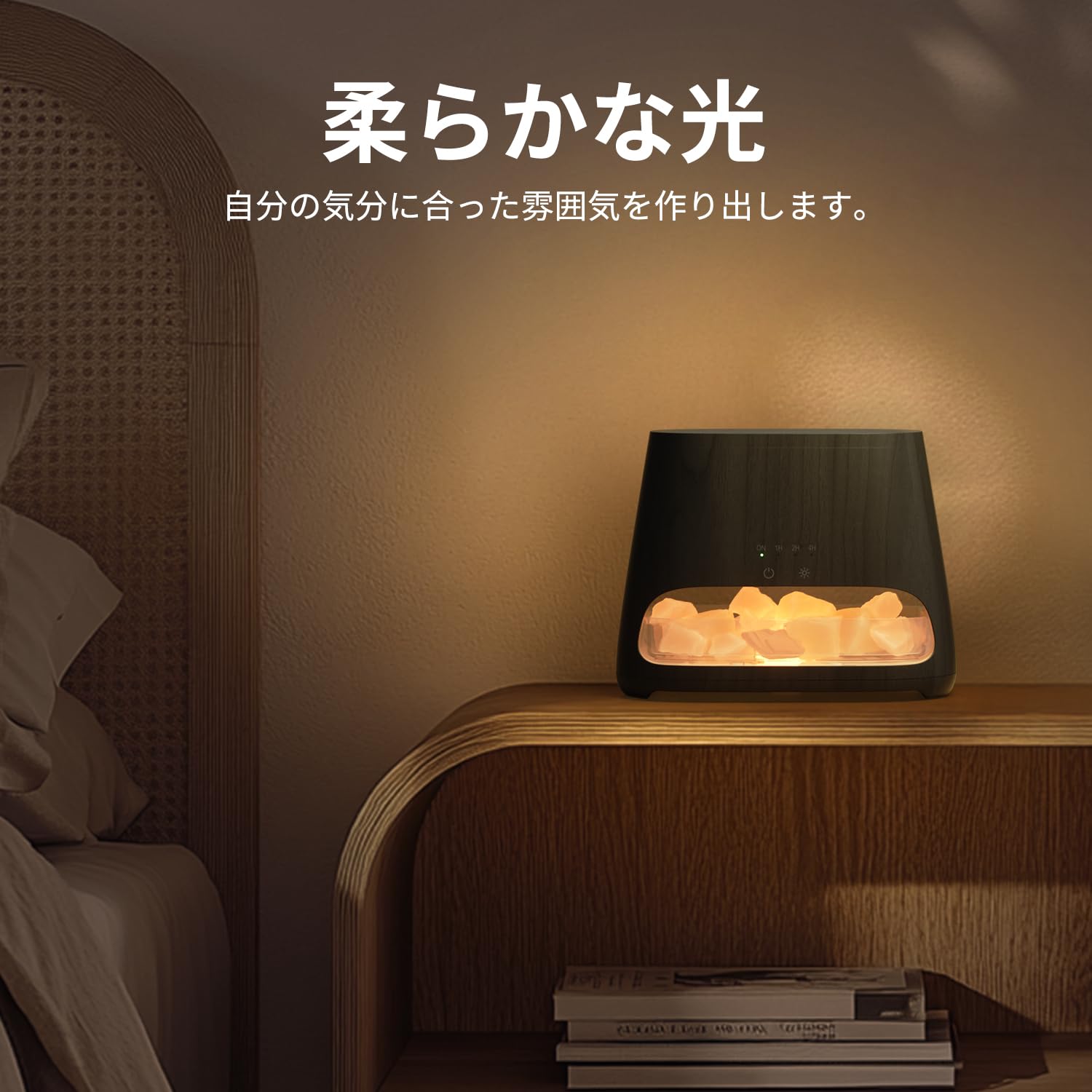 Amazon.co.jp: SALKING 2-in-1 アロマディフューザー 加湿器 超音波式 