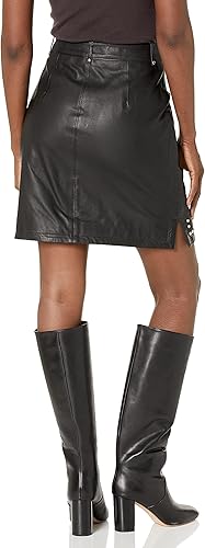 Miniatura 2 de Karl Lagerfeld Paris Falda alta y baja con cremallera para mujer