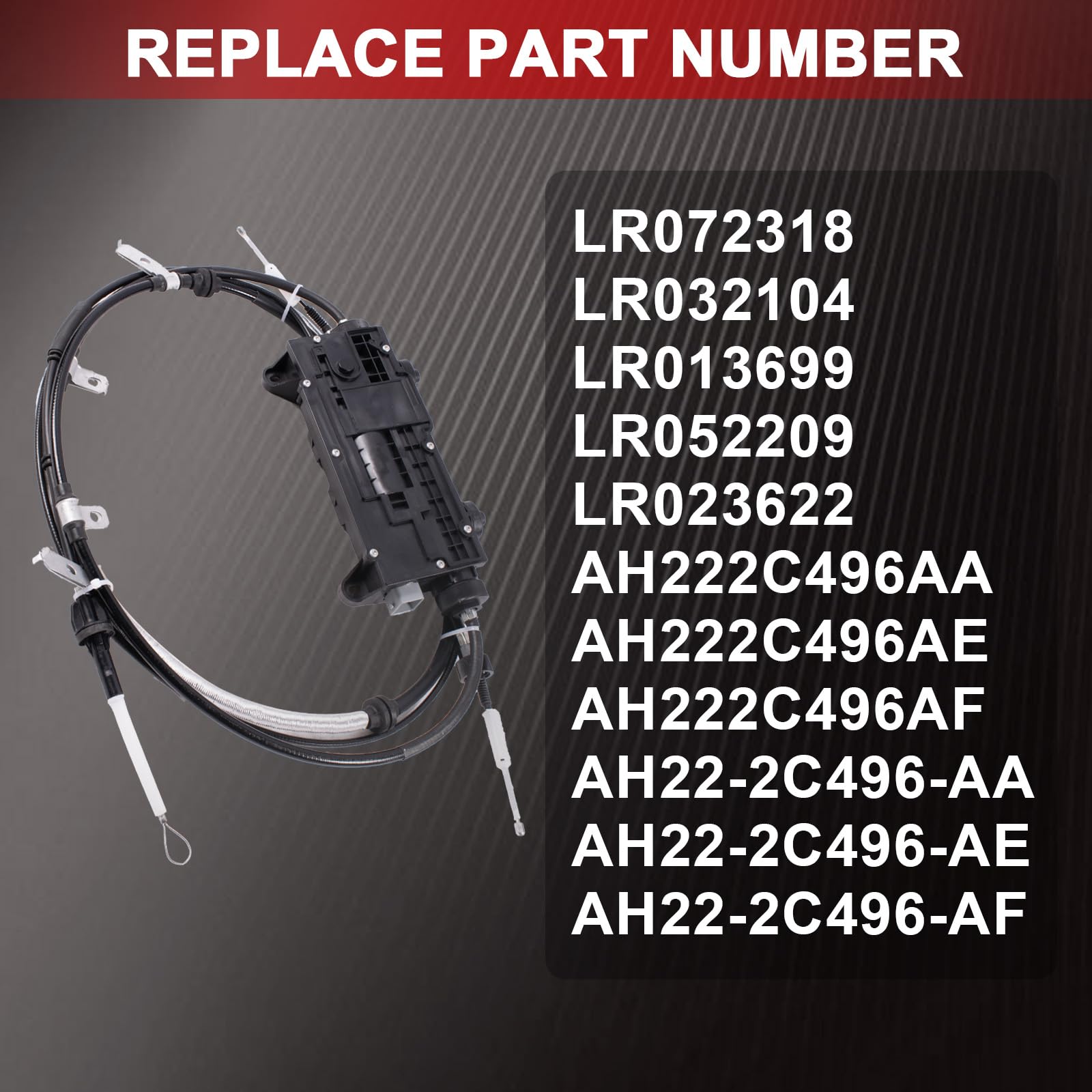 Handbrake Parking Brake Fit for Ran.ge R0.ver Sport L320 3.0L 5.0L 2009-2013 Discovery IV LA 2.7L-4.0L 2009-2016 Car Accessory Part# LR072318 LR013699
