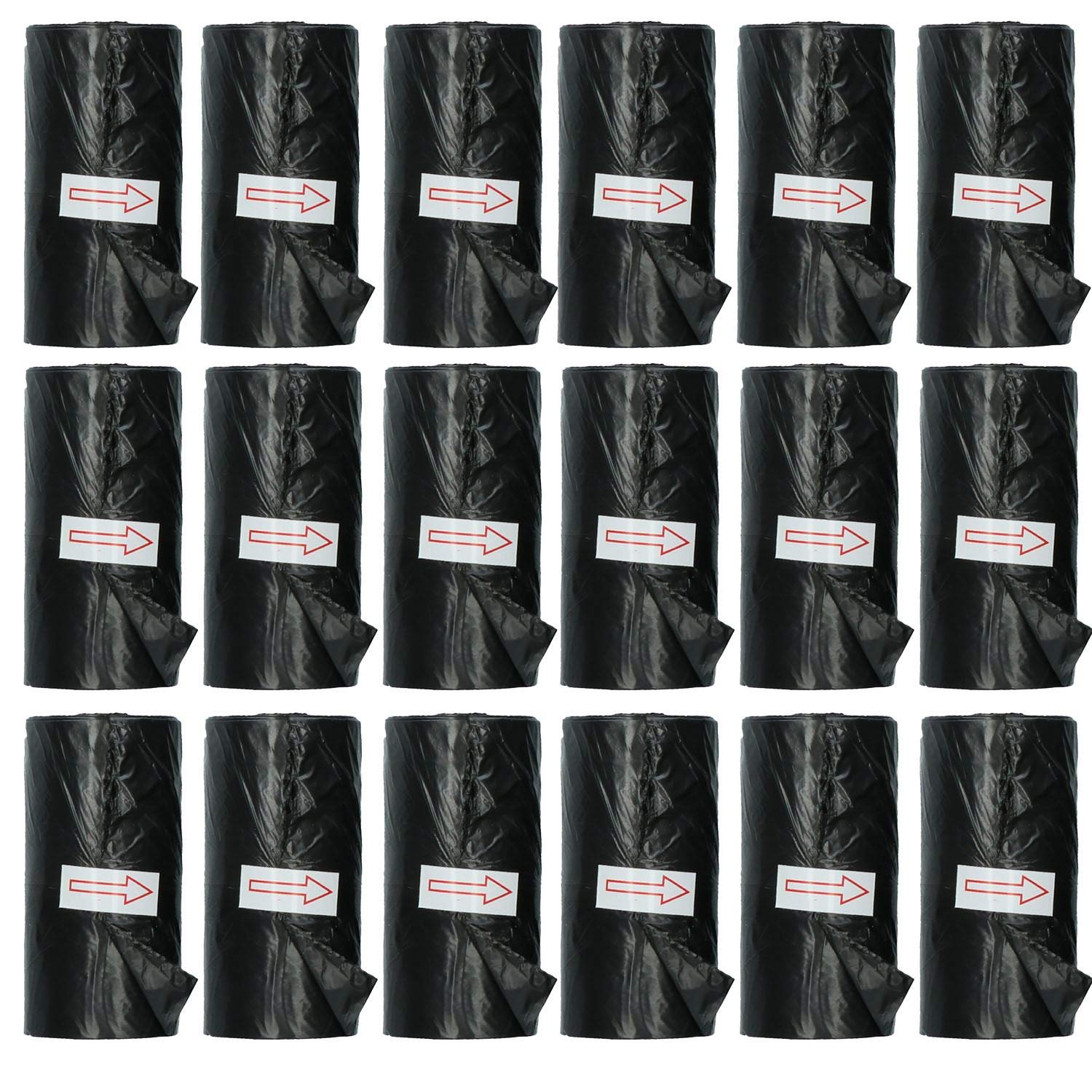 Sacs à déjections canines solides AB Tools 360 pièces pour stopper les odeurs
