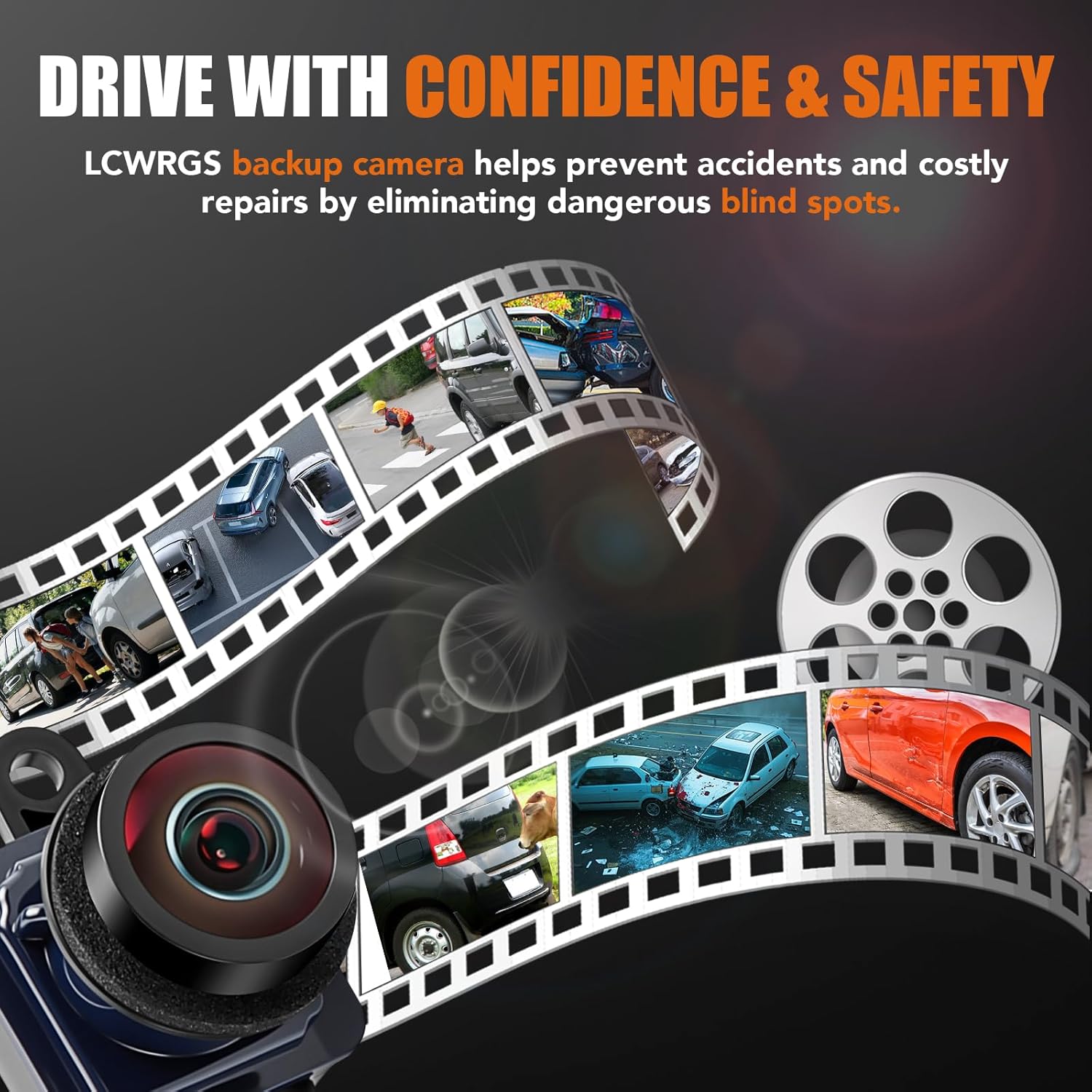 Reverse Backup Camera Compatible with Dodge Journey 2011 2012 2013 2014 2015 2016 2017 2018 2019 2020 Night Vision Rear View Camera Parking Assist Replaces# 56054158AD, 56054158AE, 56054158AB