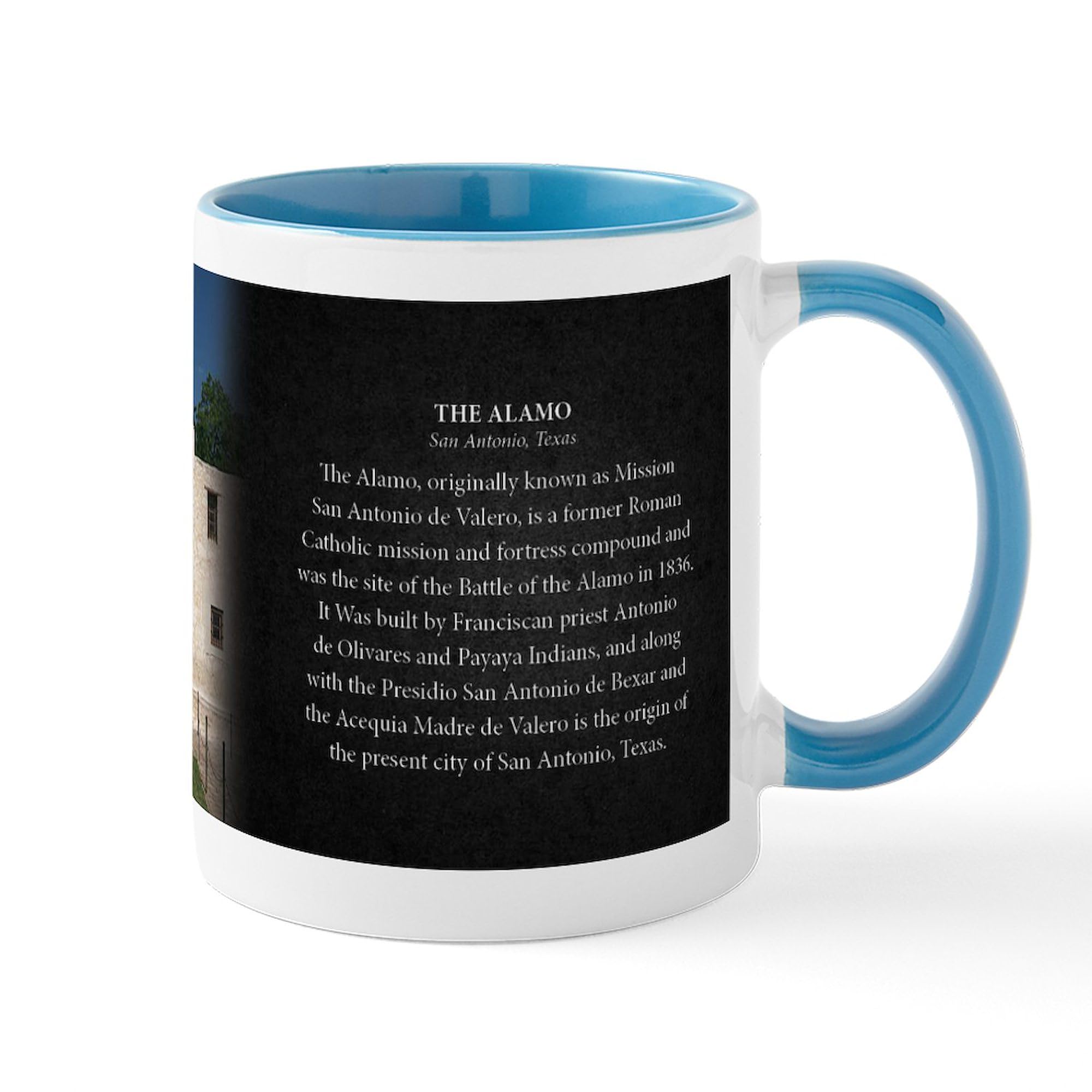 Amazon.com | CafePress The Alamo Historical Mug Mug 11 oz (325 ml) Ceramic  Coffee Mug: Coffee Cups & Mugs