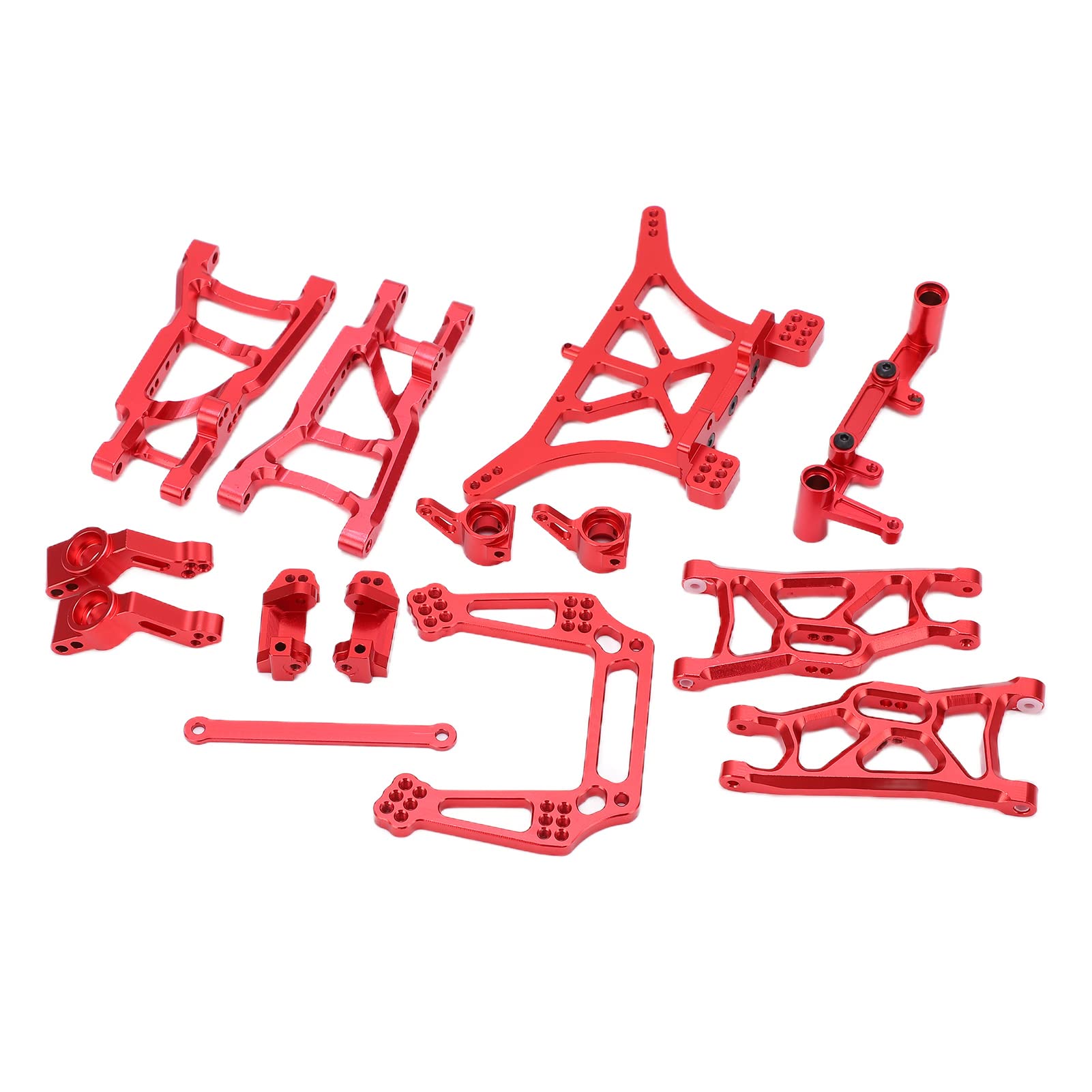Wytrzymały Zestaw Ramienia Zawieszenia RC, SLASH 2WD (Red)