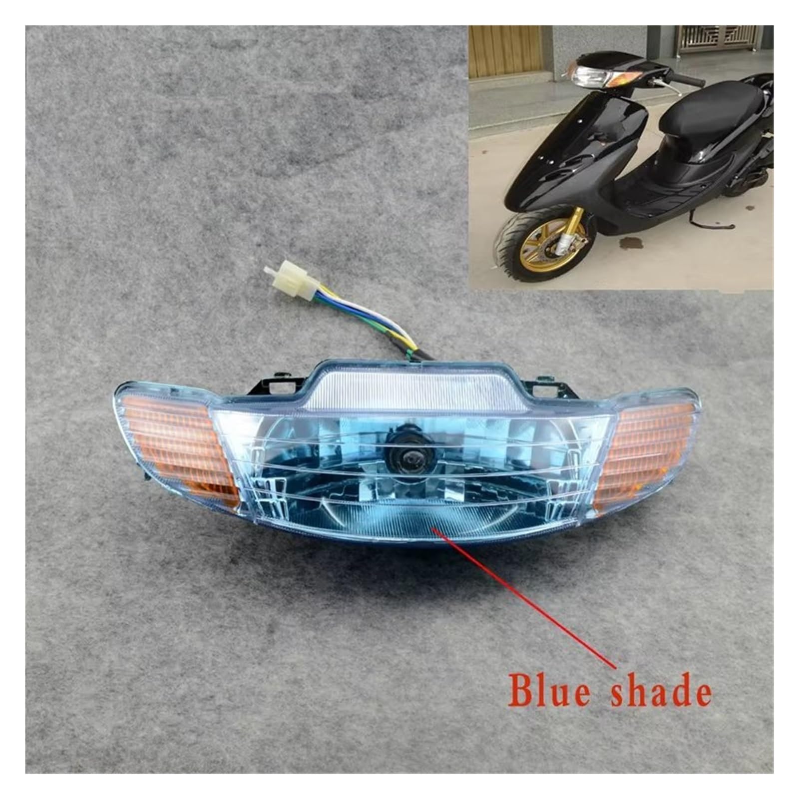 Amazon.co.jp: LED オートバイヘッドライト に適合する ディオ50cc ZX