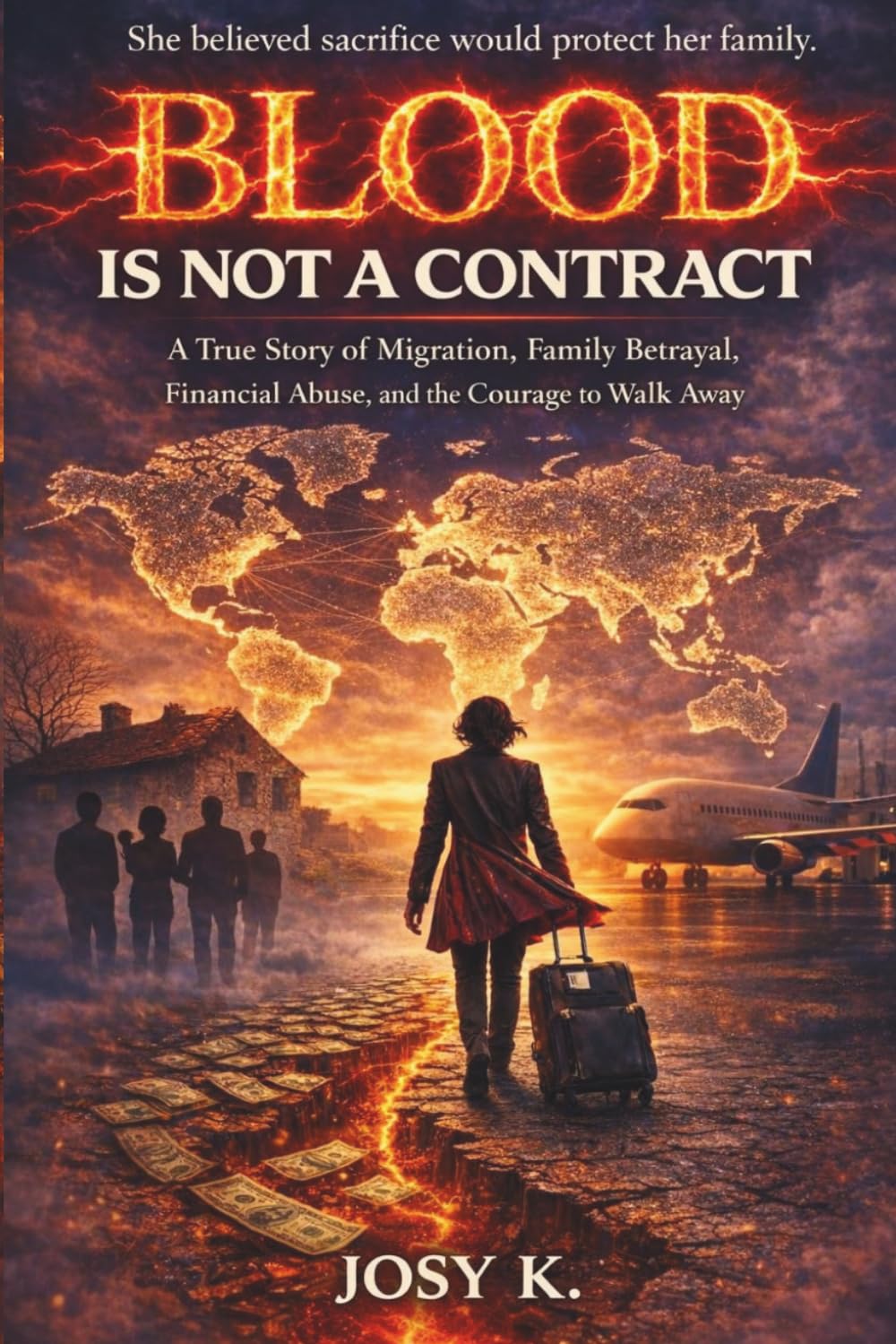 Blood Is Not A Cnontract: A True Story Of Migrant , Family Betrayal, Financial Abuse, And The Courage To Walk Away
