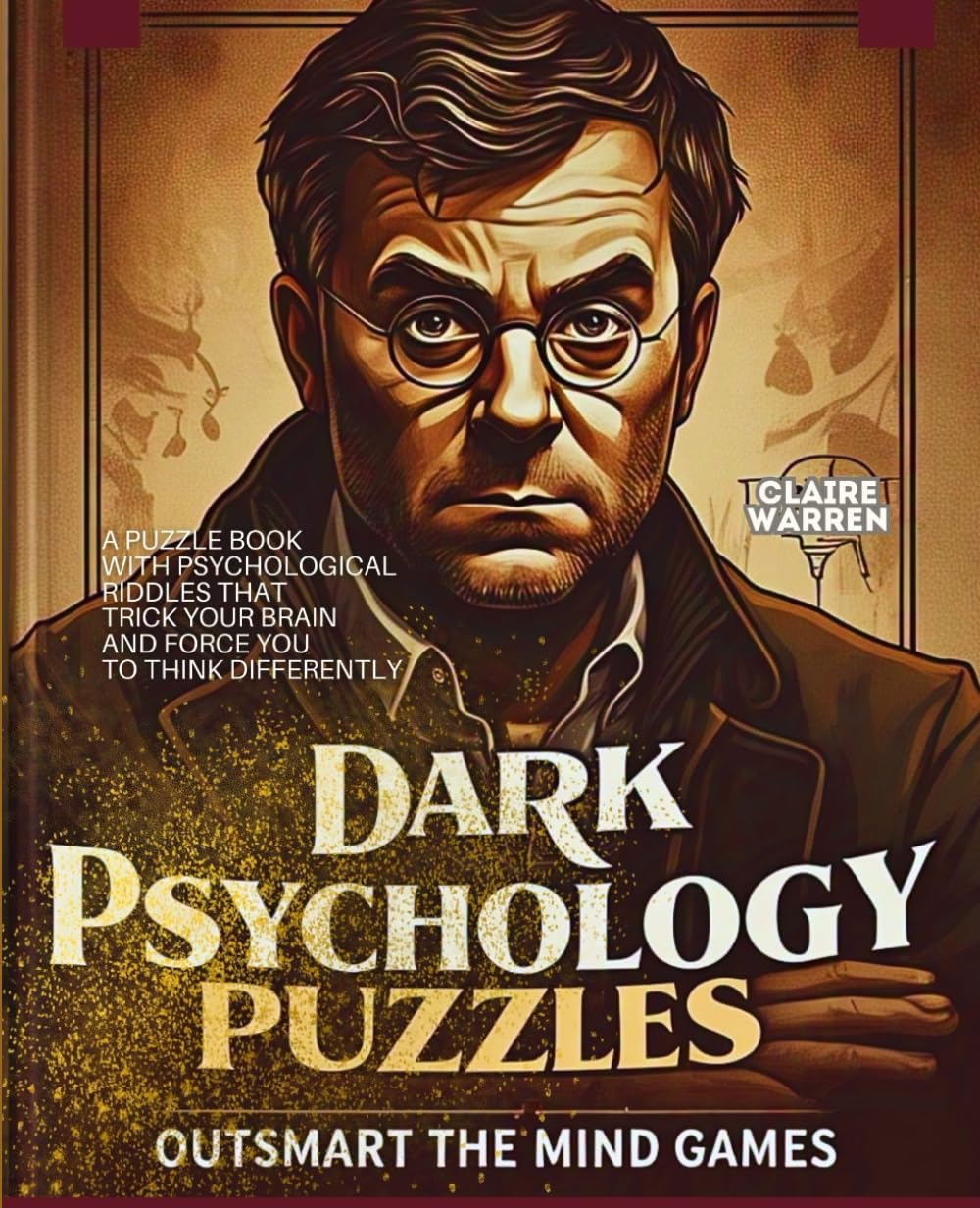 Dark Psychology Puzzles Outsmart the Mind Games: A Puzzle Book with Psychological Riddles That Trick Your Brain and Force You to Think Differently