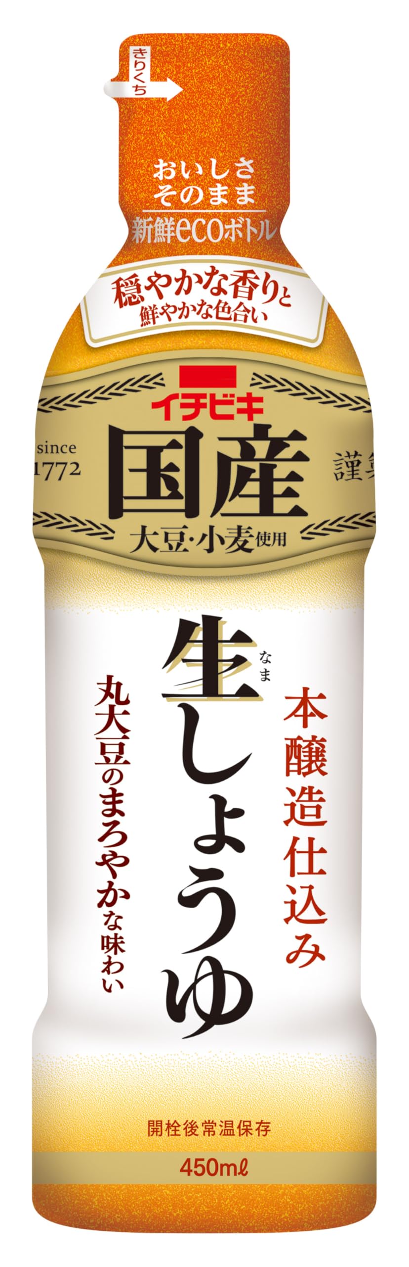 Amazon | イチビキ 国産生しょうゆ 450ml ×4個 | イチビキ | スープ 通販