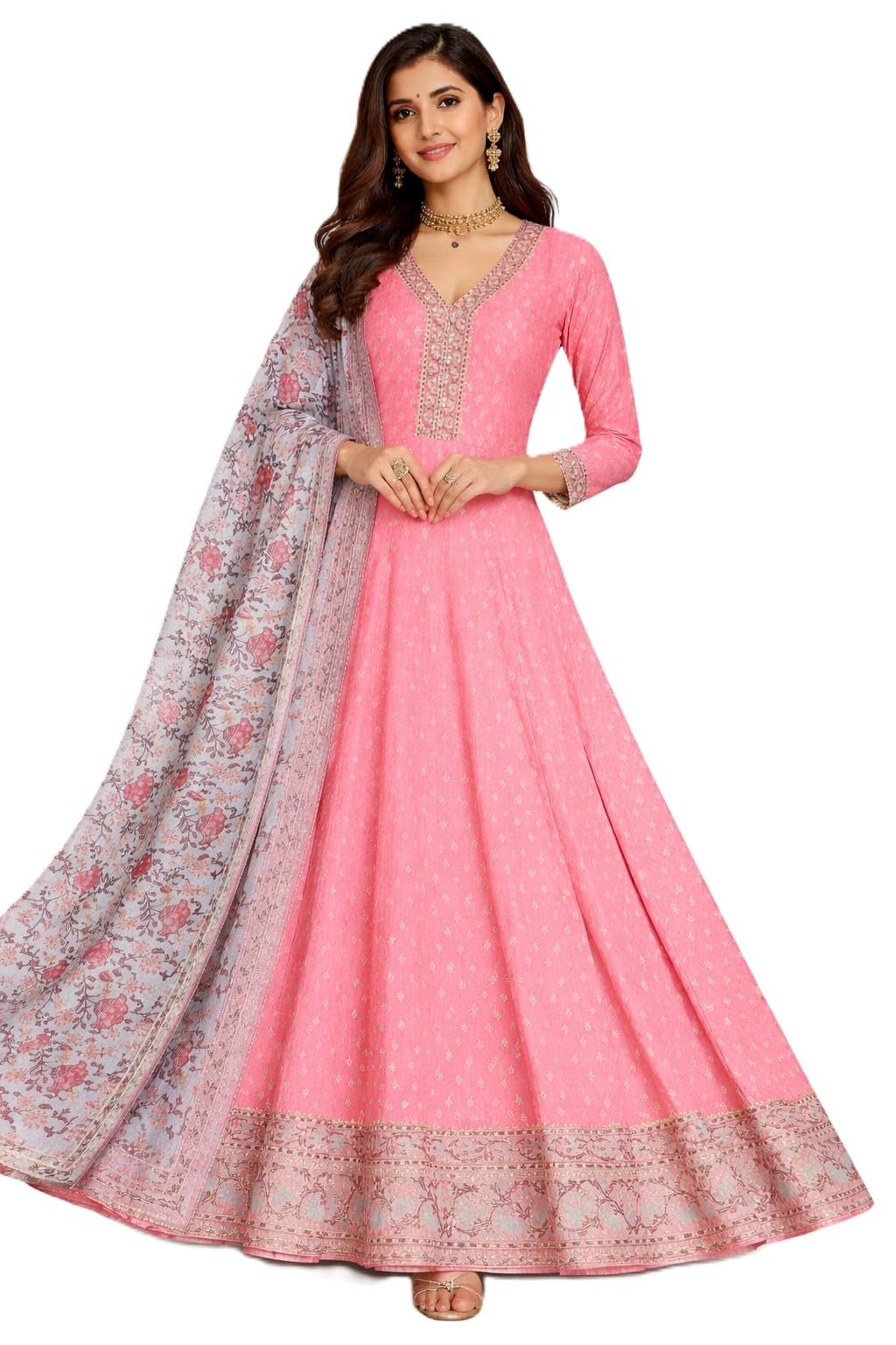Women's Kurta with Dupatta and Pant Set-picture-52