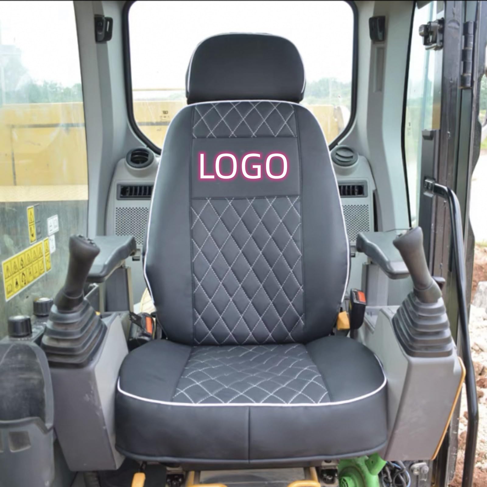 Cuscino completamente circondato per escavatore su misura per modelli CAT 320C, 313, 323, 326, 330, 350, 349D (tipo 1, 315D)