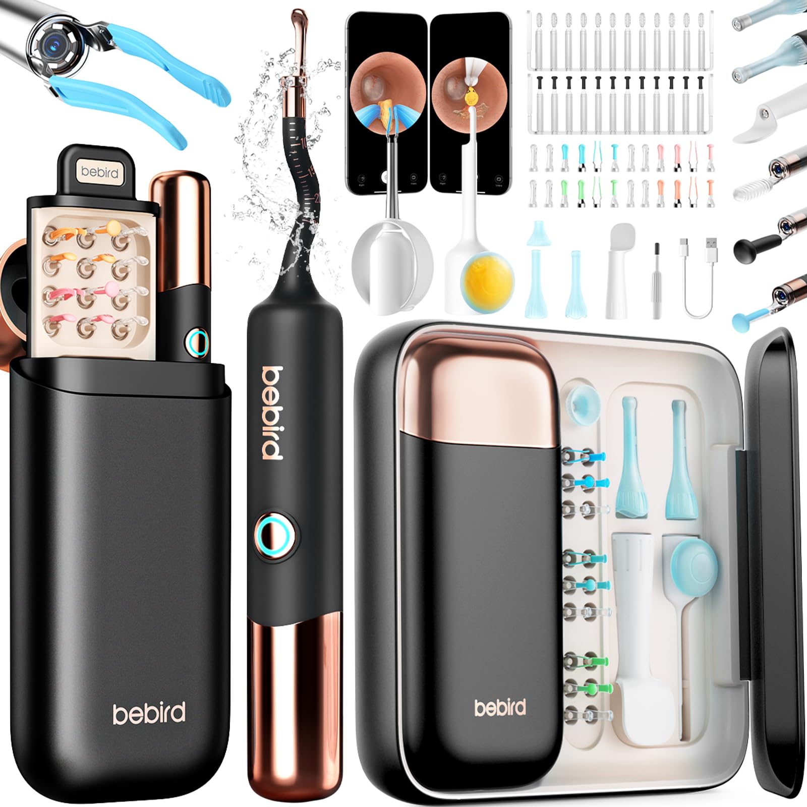 Bebird Earsight Ultra カメラ付き耳かき 5G版 2K高画質 Amazon.co.jp: Bebird 2026年最上級モデル｜新世代カメラ付き耳かき 5G