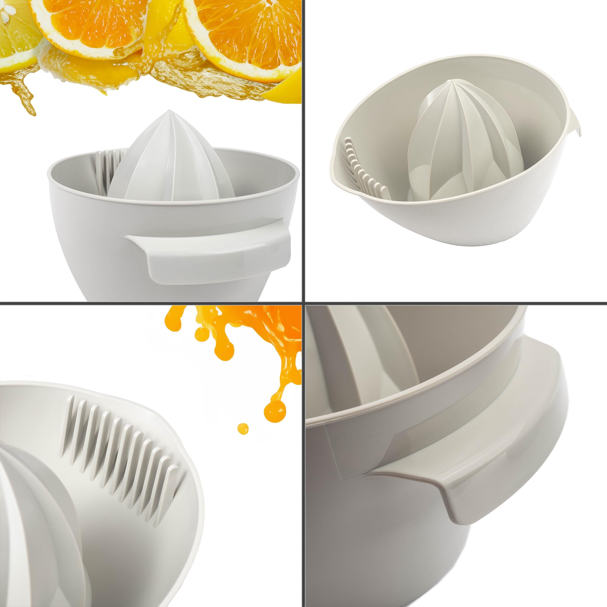 KADAX Presse-agrumes Manuel En Plastique, Presse-agrumes