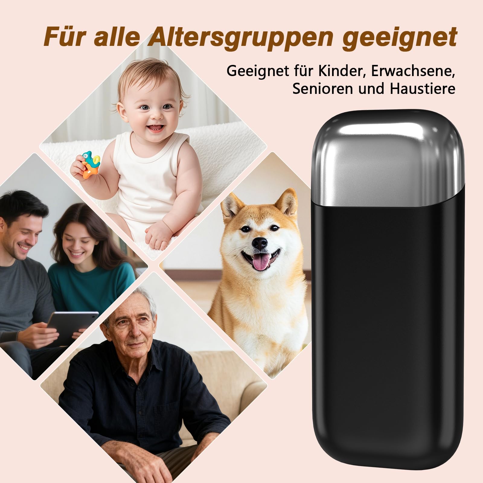 Ohrenschmalz Entferner Otoskop, AZHE 1080P HD Flexibler Ohrreiniger mit Pinzette, Wasserdicht Ohrenreiniger, 3.1mm Ohrreiniger mit Pinzette, für Erwachsene, Kinder und Haustier, Schwarz