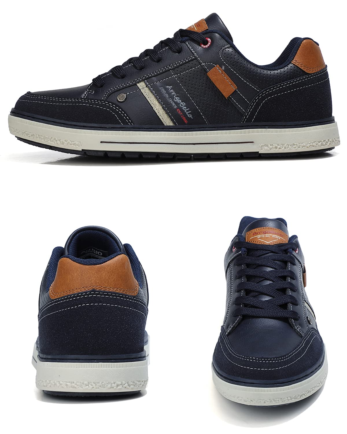 ARRIGO BELLO Sneakers Uomo Scarpe Ginnastica Sportive Running Trekking Mocassini Uomo Estivi all'aperto Respirabile Taglia 41-46