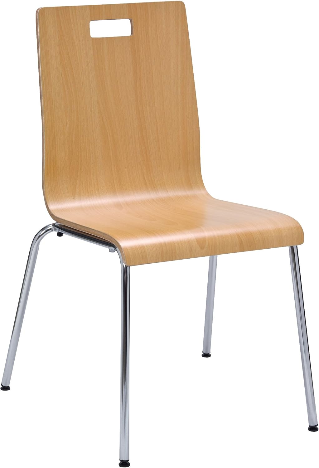 Jive Series Stack Chair, Natural