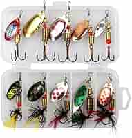 Leurres De Pu00eache Kit 16 Pcs Appu00e2ts De Pu00eache Carpe Perche Kit D Accessoires Avec Boite Item 8986015