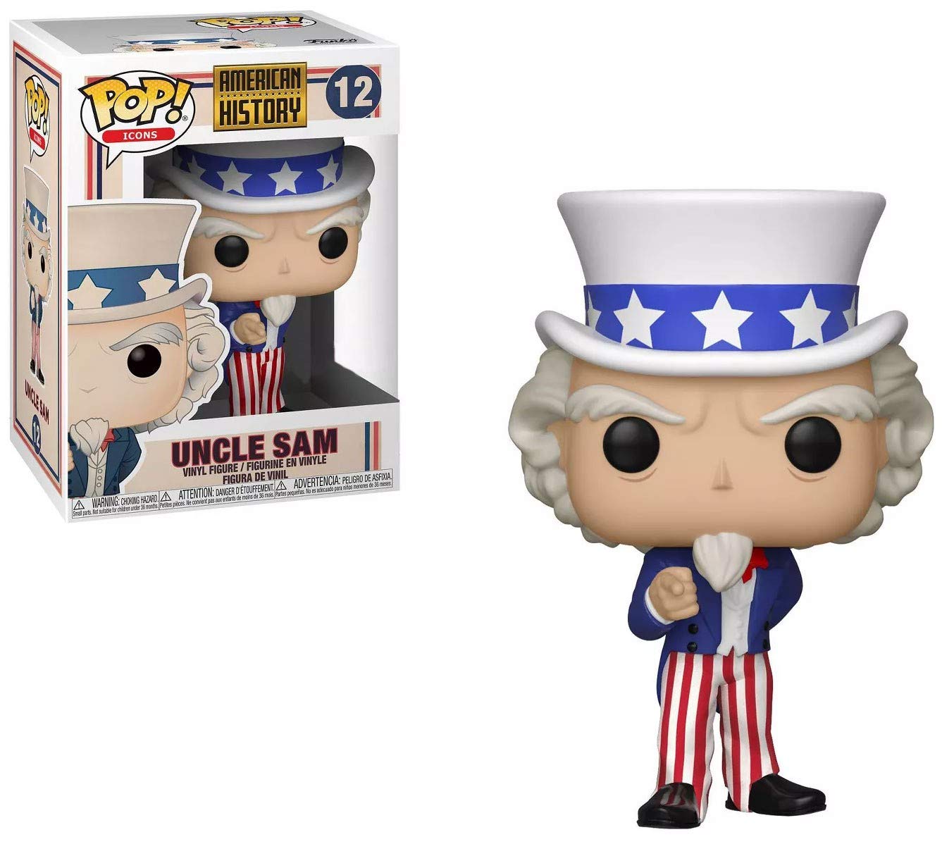 Amazon.com: Funko Pop Icons American History #12 Uncle Sam