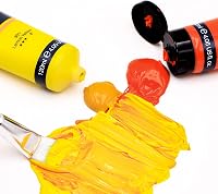 Artecho Akrillfesték Sárga Okkersárga 120ml Vízálló Gyorszszáradó 5