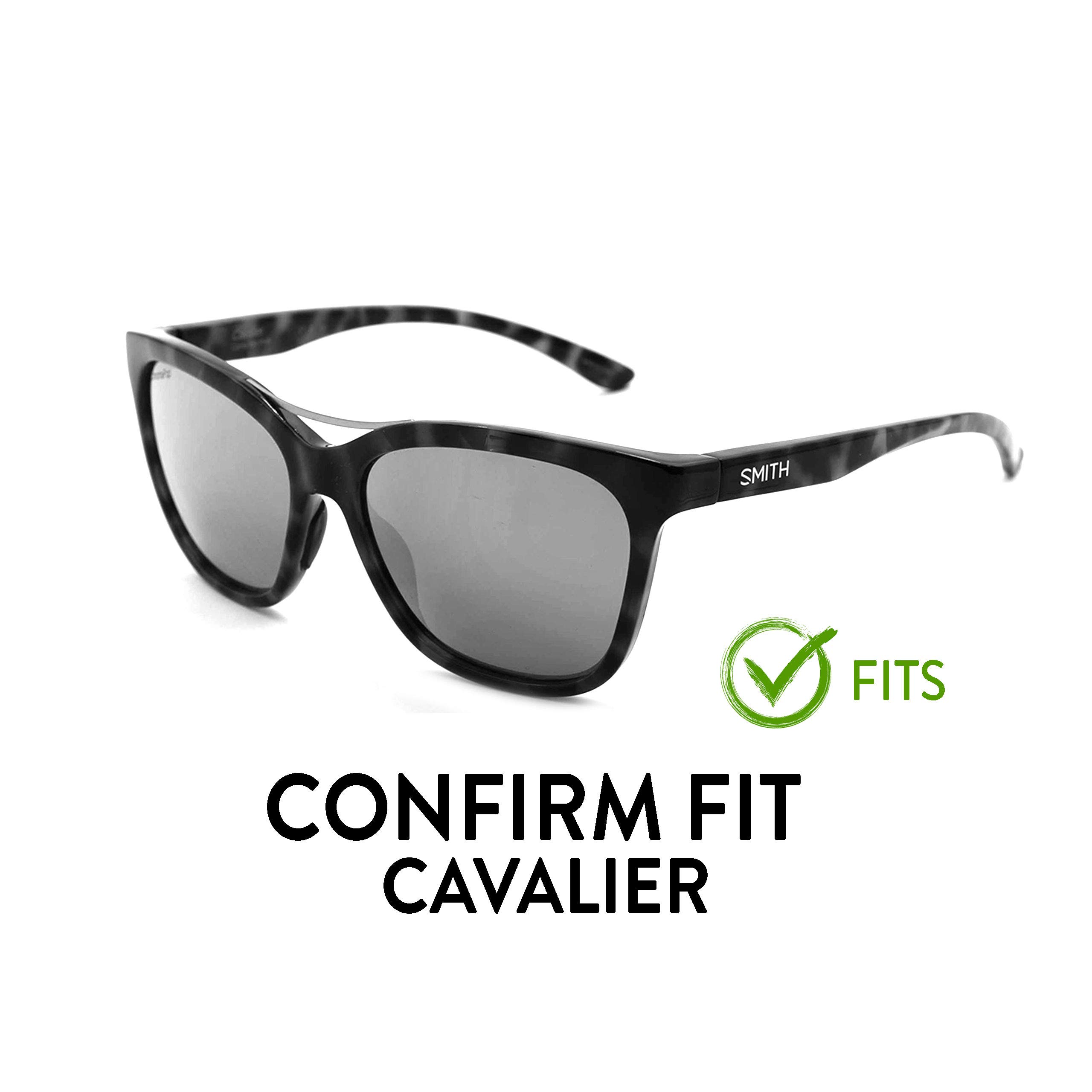 Apex Lenses Polarized Replacement Lenses for Smith Cavalier Sunglasses (Violet)