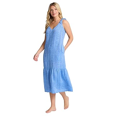 Tommy Bahama Linen Tiered Midi Women