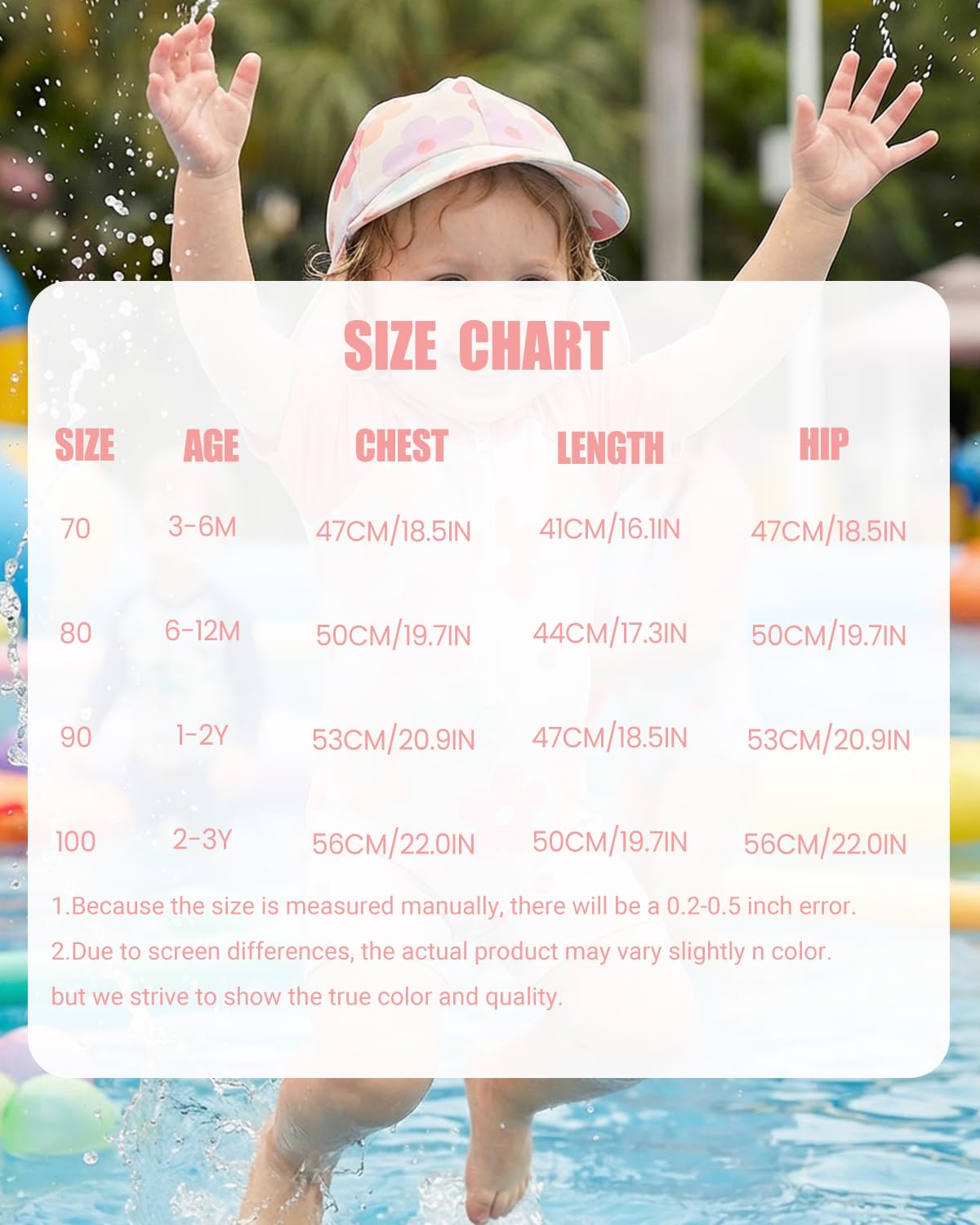 Maillot de Bain Bebe Garcon Anti UV 3 Mois - 3 Ans, UPF 50+ Combinaison Anti UV Bebe Garçon avec Chapeau, Tee Shirt UV Bébé à Manches Longues