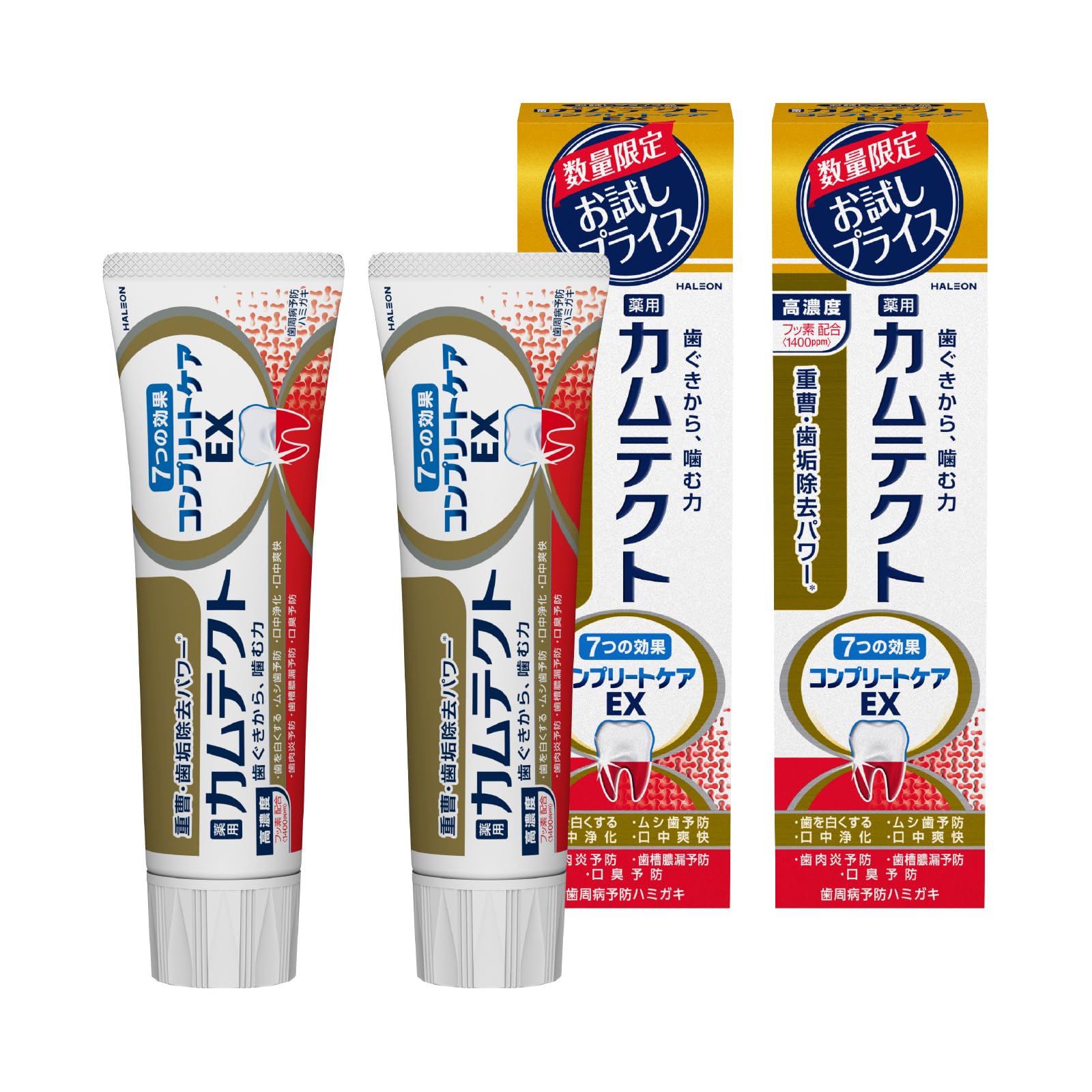 Amazon | 【医薬部外品】カムテクト コンプリートケアEX歯磨き粉