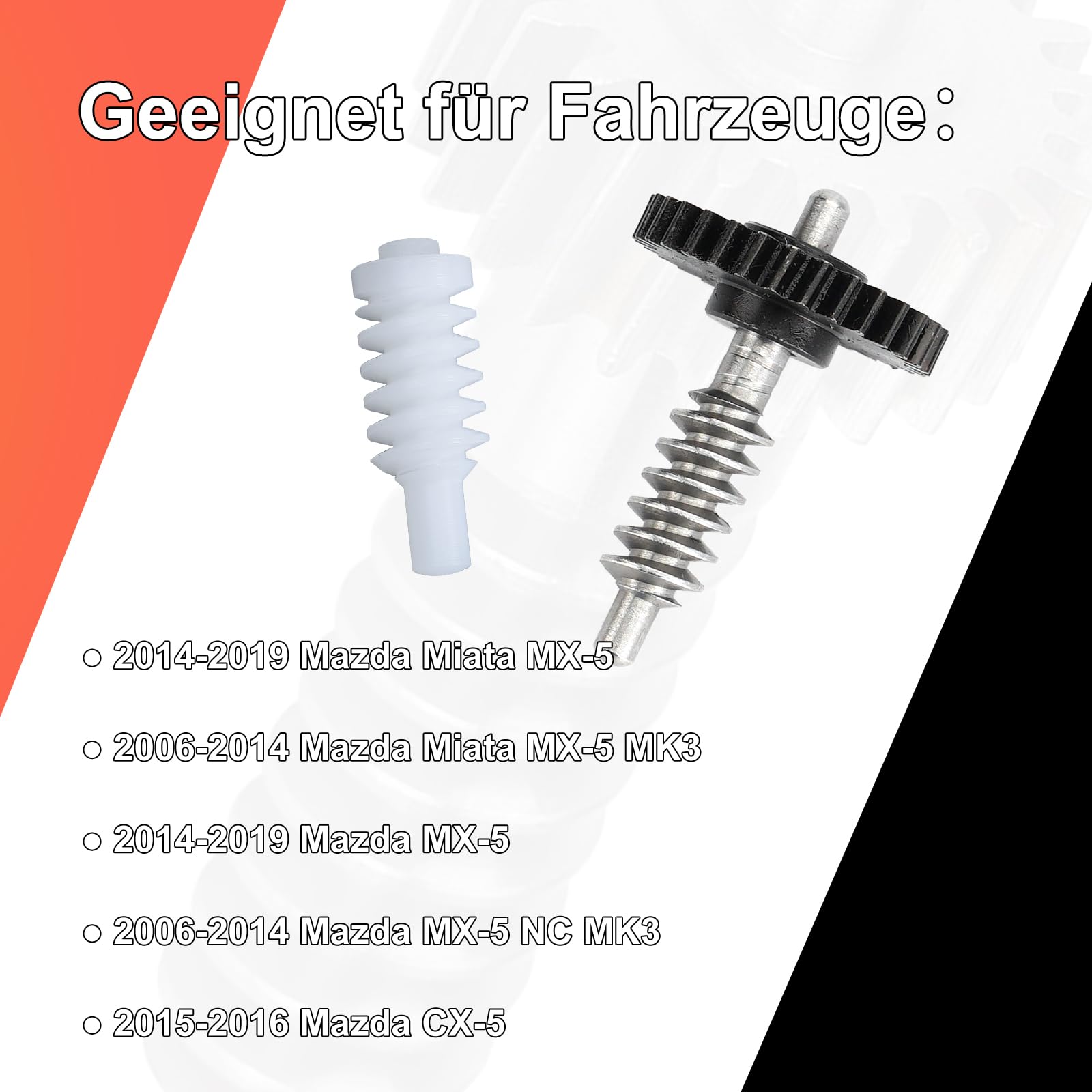 Attuatore del motore dello specchietto laterale, kit motore per lo specchio retrovisore per Mazda Atenza MK3 2014-2019, CX-5 2012-2016