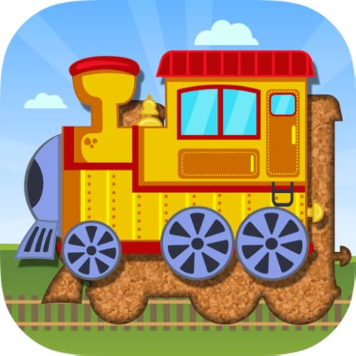 Trains, Planes & Sea Vehicles - Puzzle for Toddlers