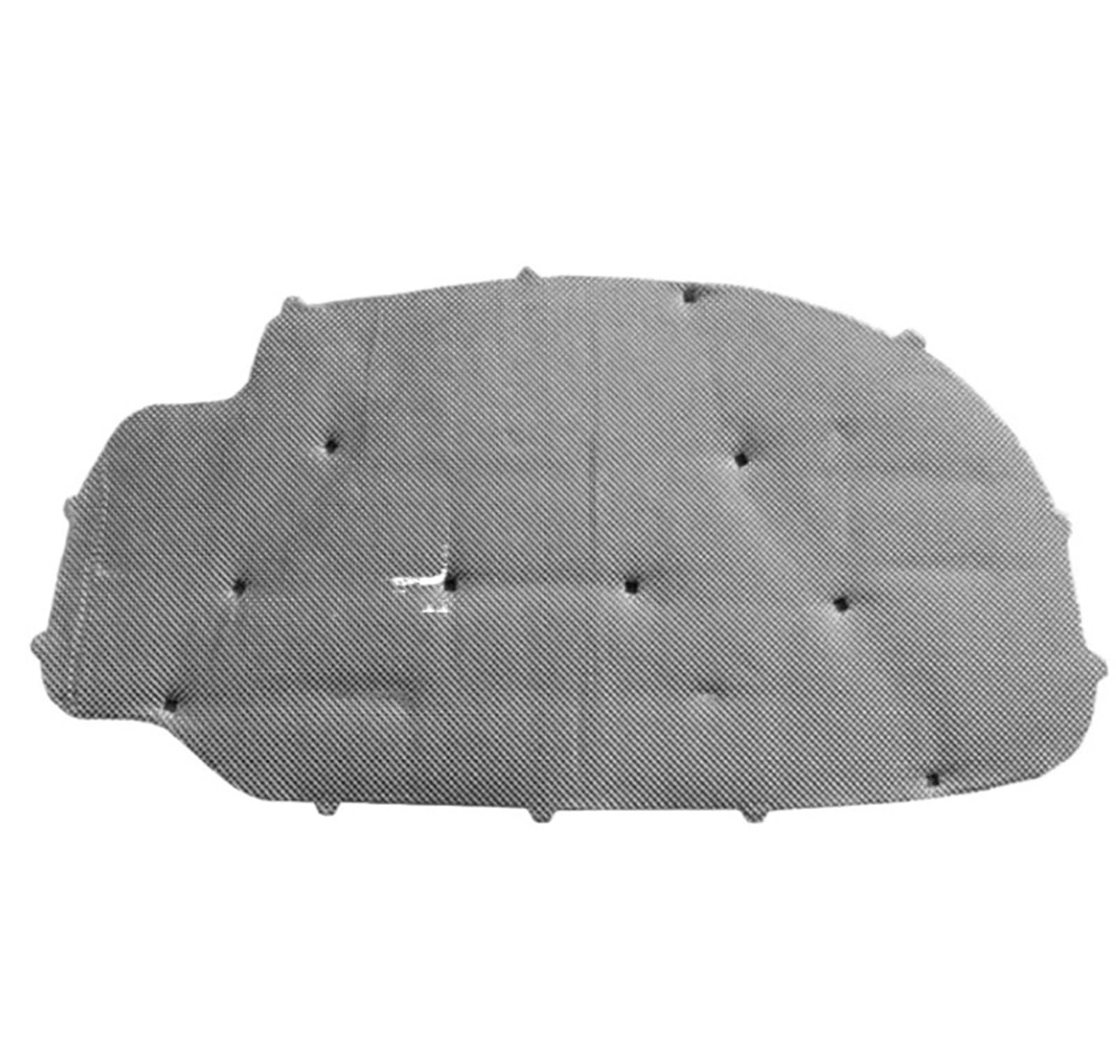 Fdurftar Full Aluminum Front Cotton Soundproof Cover For Vw For Golf 5 For Jetta 2006-2011 Front Hood Engine Heat Insulation Pad Engine Hood Insulation Pad(Full Aluminum Front)