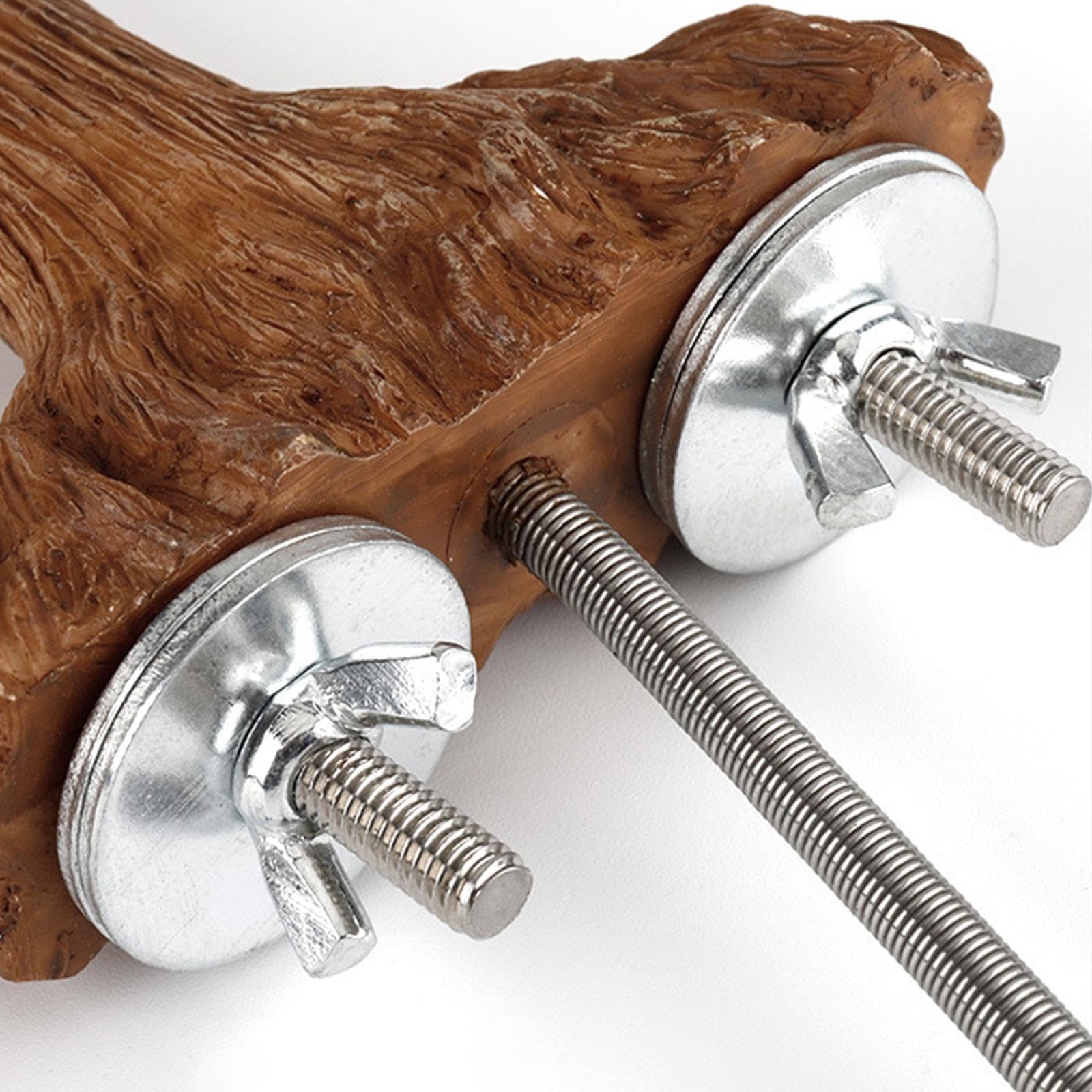 Perchoir chauffant destiné aux oiseaux, chauffage thermostatique pour cage à oiseaux, perchoir chauffé pour perruches, perroquets, calopsittes, protection contre le froid, installation facile