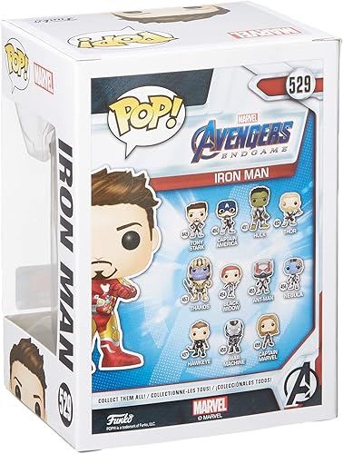 Miniatura 4 de Funko Pop de Marvel: Avengers Endgame: Tony Stark (Iron Man 3) con el Guantelete del Infitnito, exclusivo de la convención de otoño