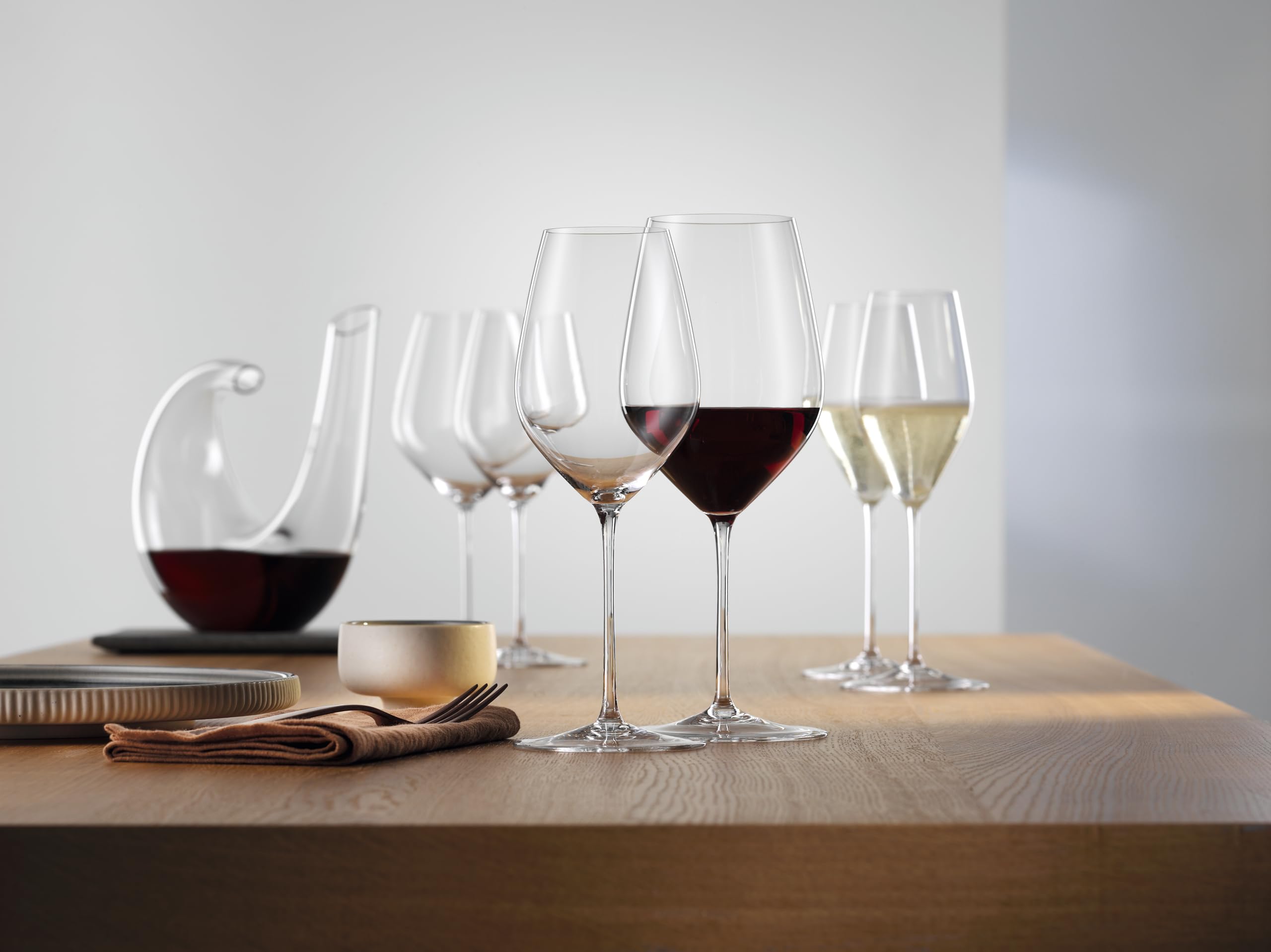 Spiegelau 1700161 Copas de Vino Tint, Vidrio, Transparente