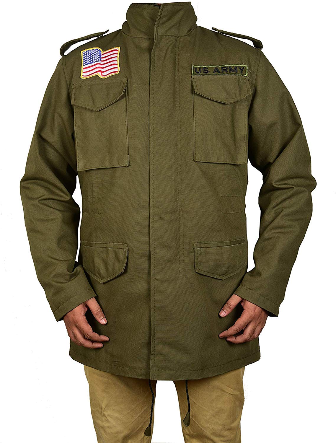 Tanker Jacket John Rambo First Blood US Army M65 Field Commando - Main Image