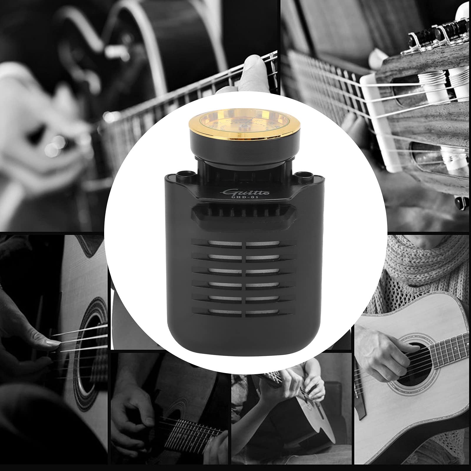 Humidificador De Guitarra, Sistema De Cuidado De La Humedad De La Guitarra 2 En 1 De Larga Vida útil Con Botella De Caída De 100 Ml Para Guitarra Popular Ukelele De Guitarra Clásica Para