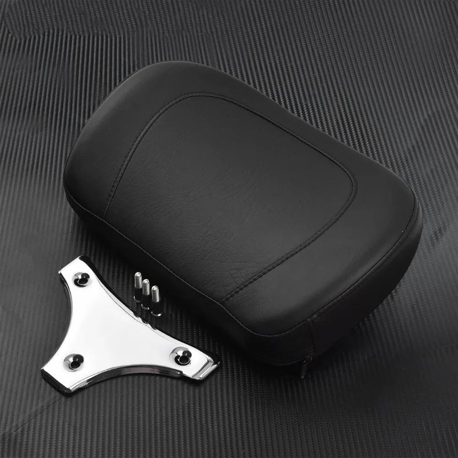 Schienale Sedile Schienale Passeggero Staccabile per Moto Sissy Bar in Pelle Cromato per Harley Touring FLHRC 1997-2015 2016 2017 Sissy Bar Staccabile