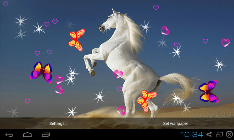3d Horse Live Wallpaper Amazon Com Appstore For Android