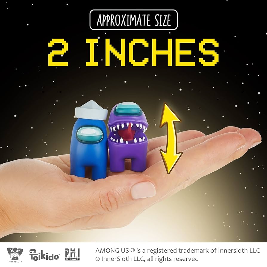 Among Us クルーメイトフィギュア 4パック Amazon.co.jp: P.M.I. Among Us クルーメイトフィギュア | 1