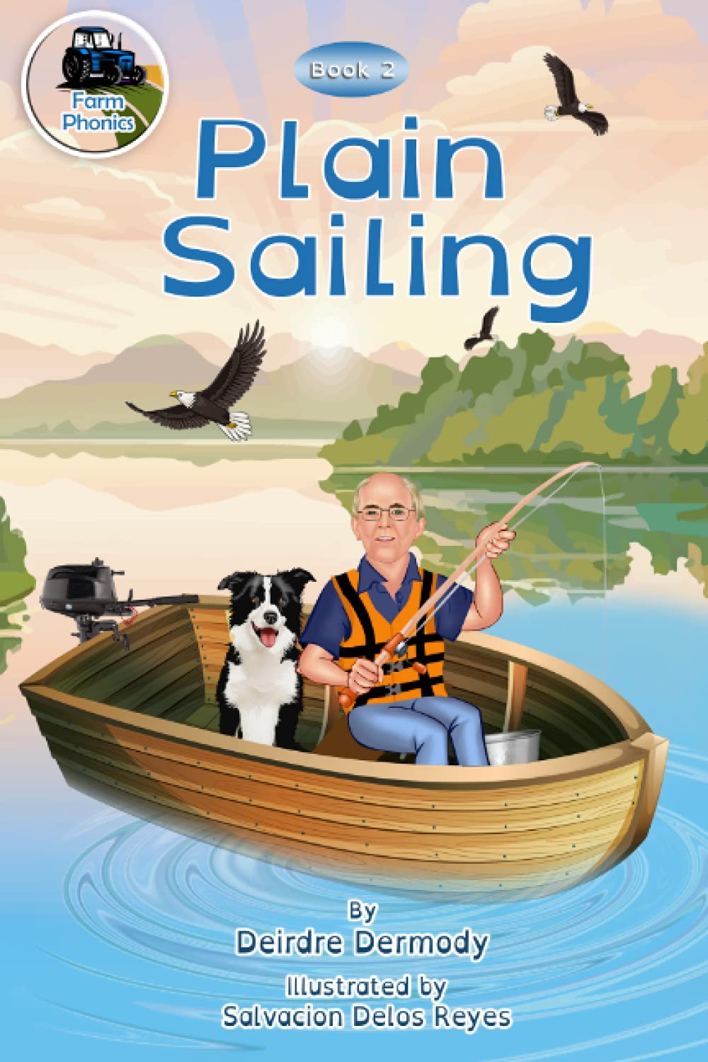 Plain Sailing Farm Phonics Learning to read kids phonics books for 68