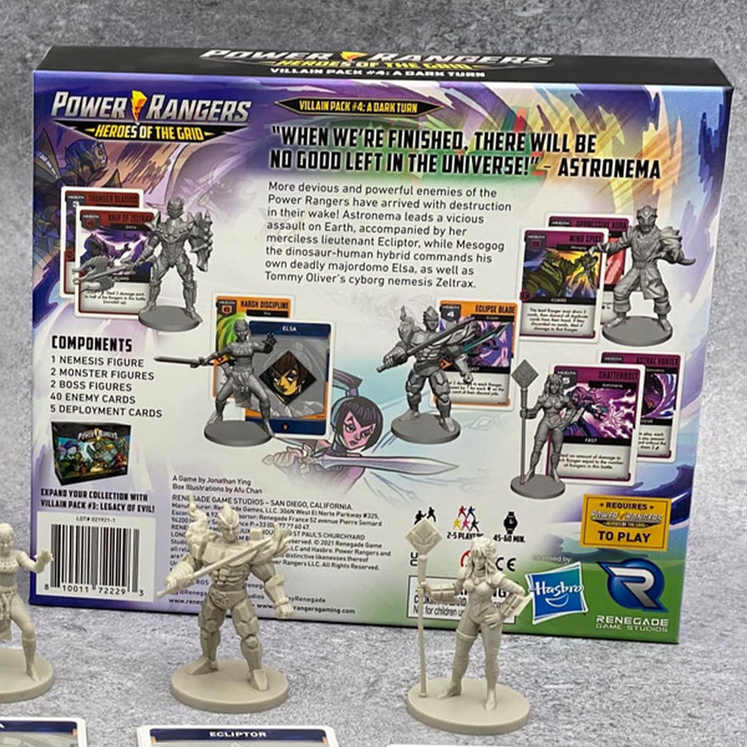 Amazon.com: Renegade Game Studios Power Rangers Heroes of the Grid Amazon.com: Renegade Game Studios Power Rangers Heroes of the Grid