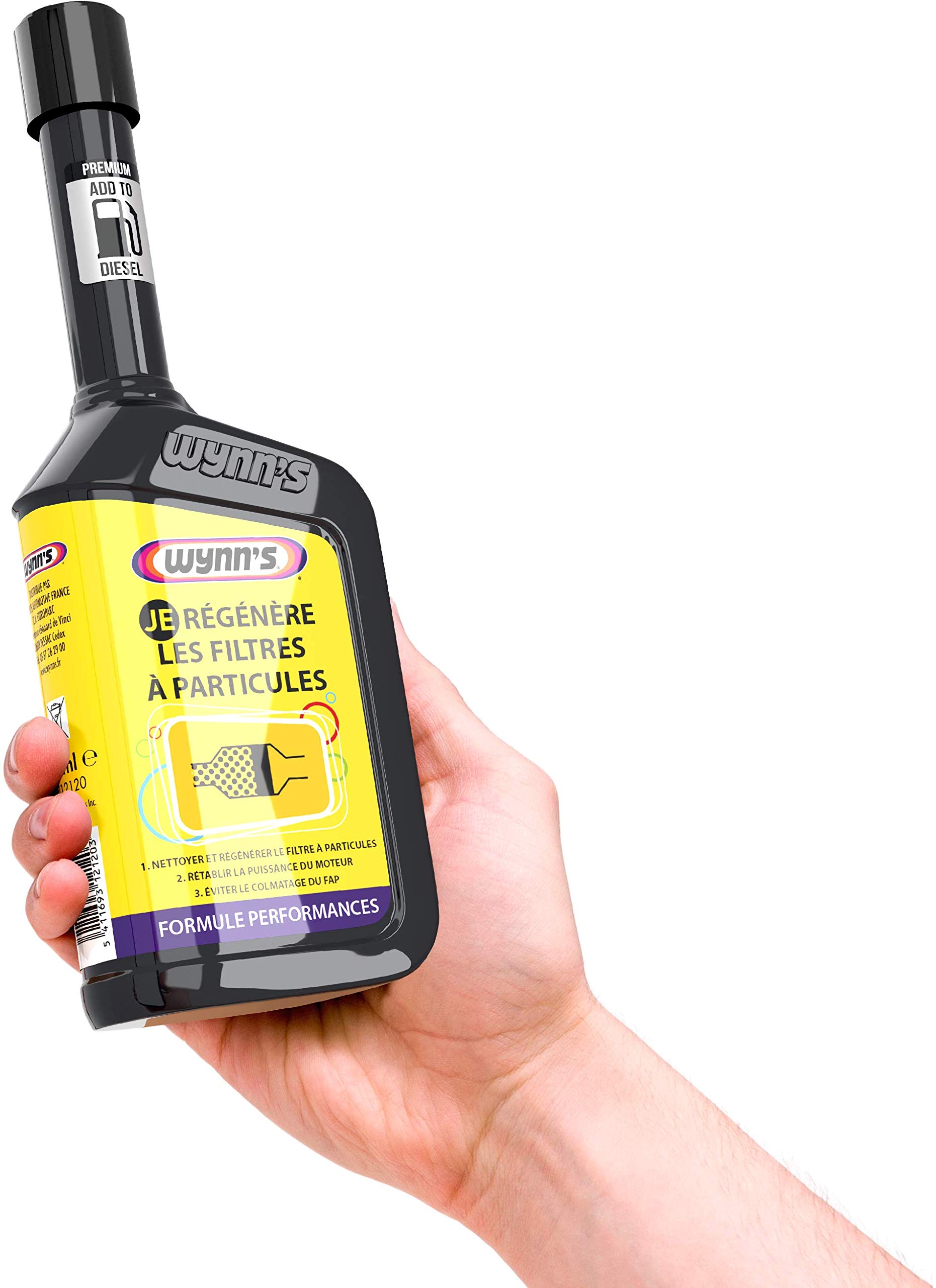Wynn's I Regenera Filtros de Partículas - FAP Diesel - 500 ML | Promueve la regeneración y limpia el FAP - Reduce las emisiones - Optimiza y Restaura el rendimiento del motor