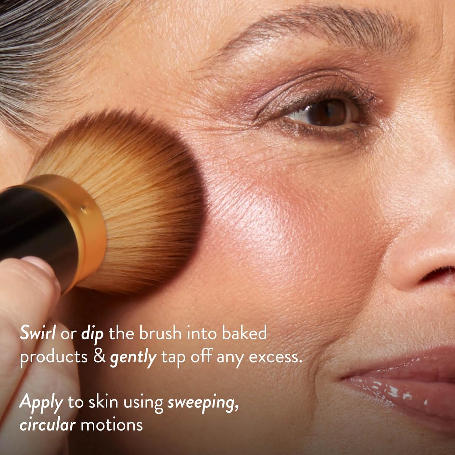 LAURA GELLER NEW YORK Baked Başlangıç ​​Seti: Koyu Ton - En İyilerin En İyisi Tam Yüz Paleti + Baked Balance-n-Brighten Pudra Fondöten + Geri Çekilebilir Açılı Kabuki Fırça Seti