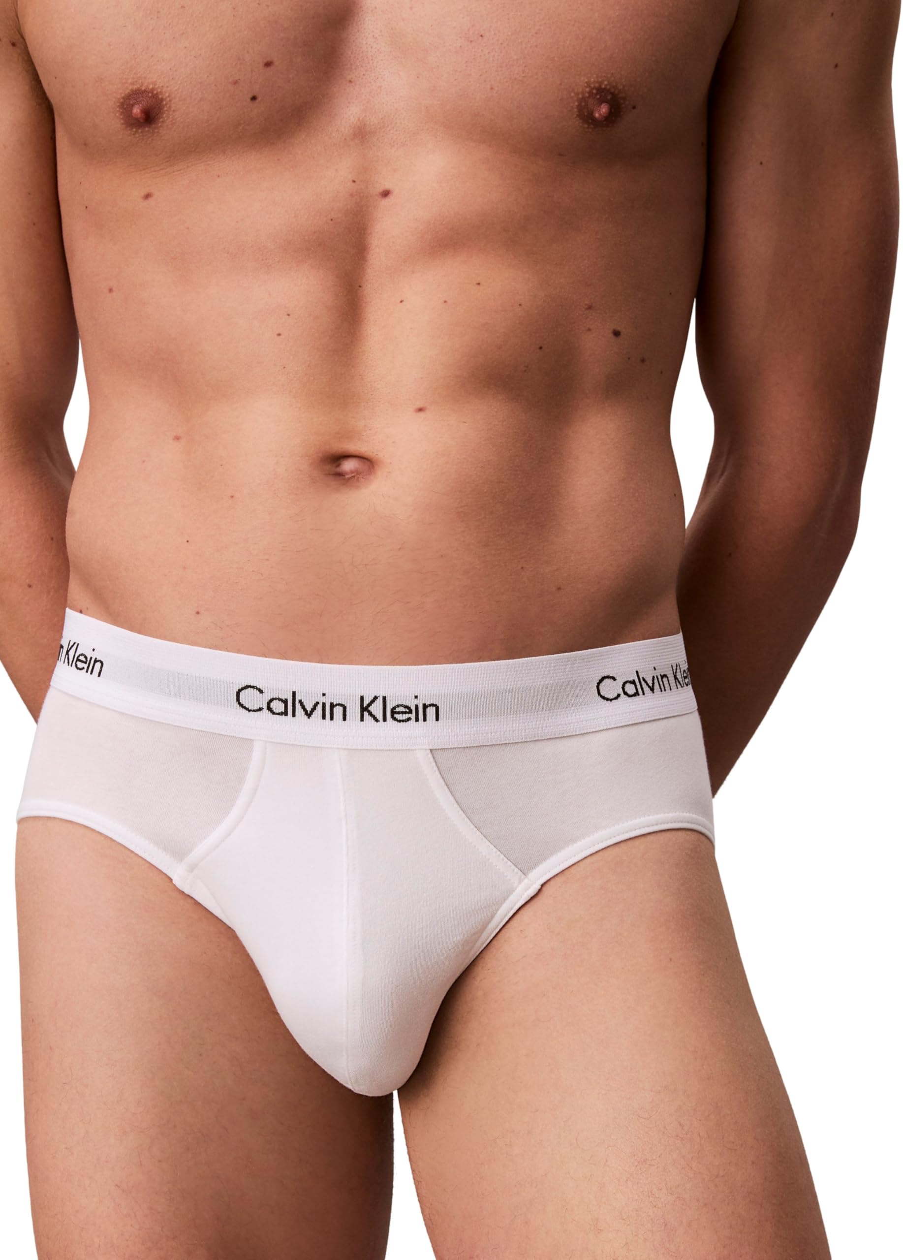 Calvin Klein 3P Hip Brief Hip Briefs Mężczyźni,Biały,XL