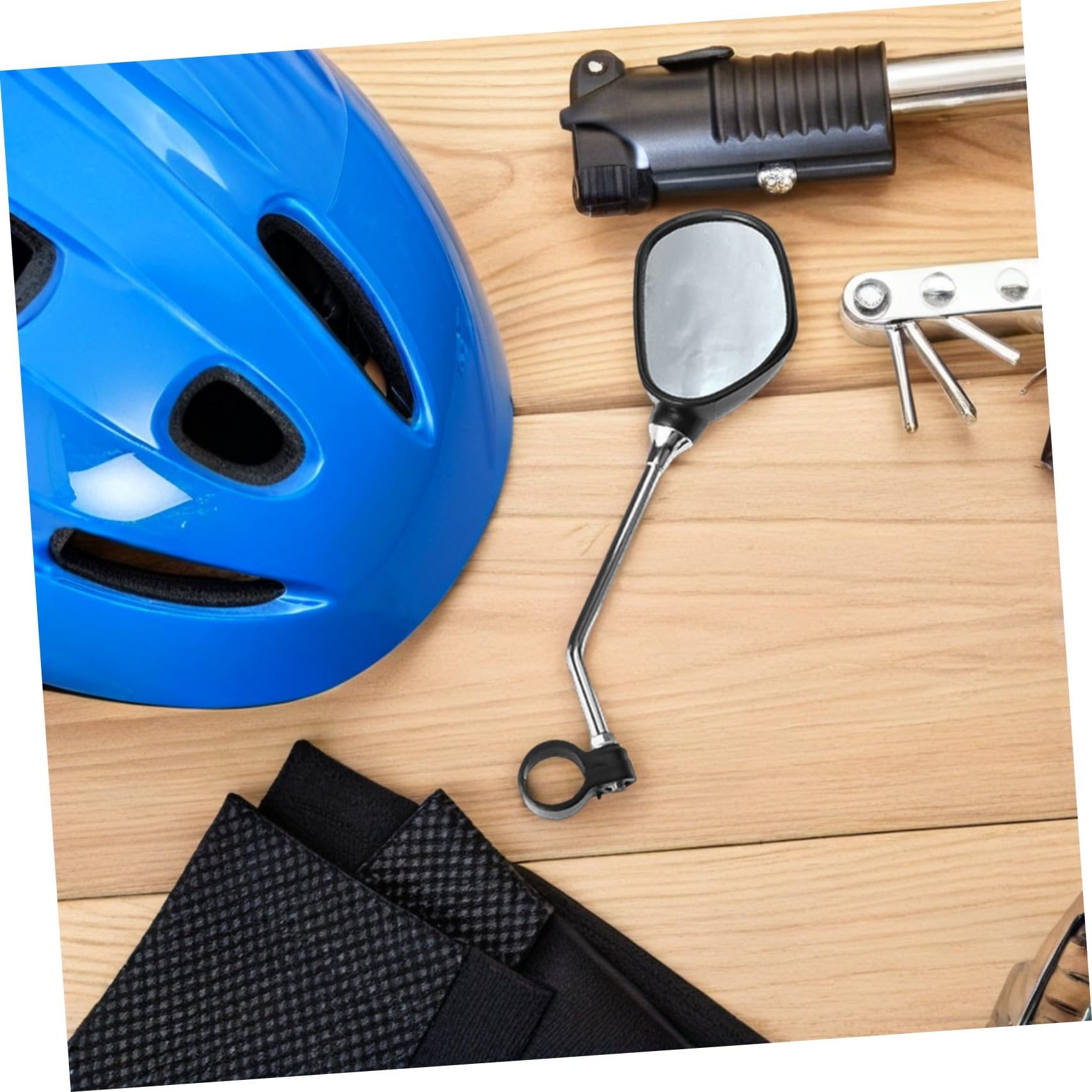 SUPVOX 2 paia Specchietti Retrovisori per Bicicletta con Angolo di Visione Montaggio Manubrio Resistenti Agli Urti per Mountain Bike e Bici da per Maggiore Sicurezza