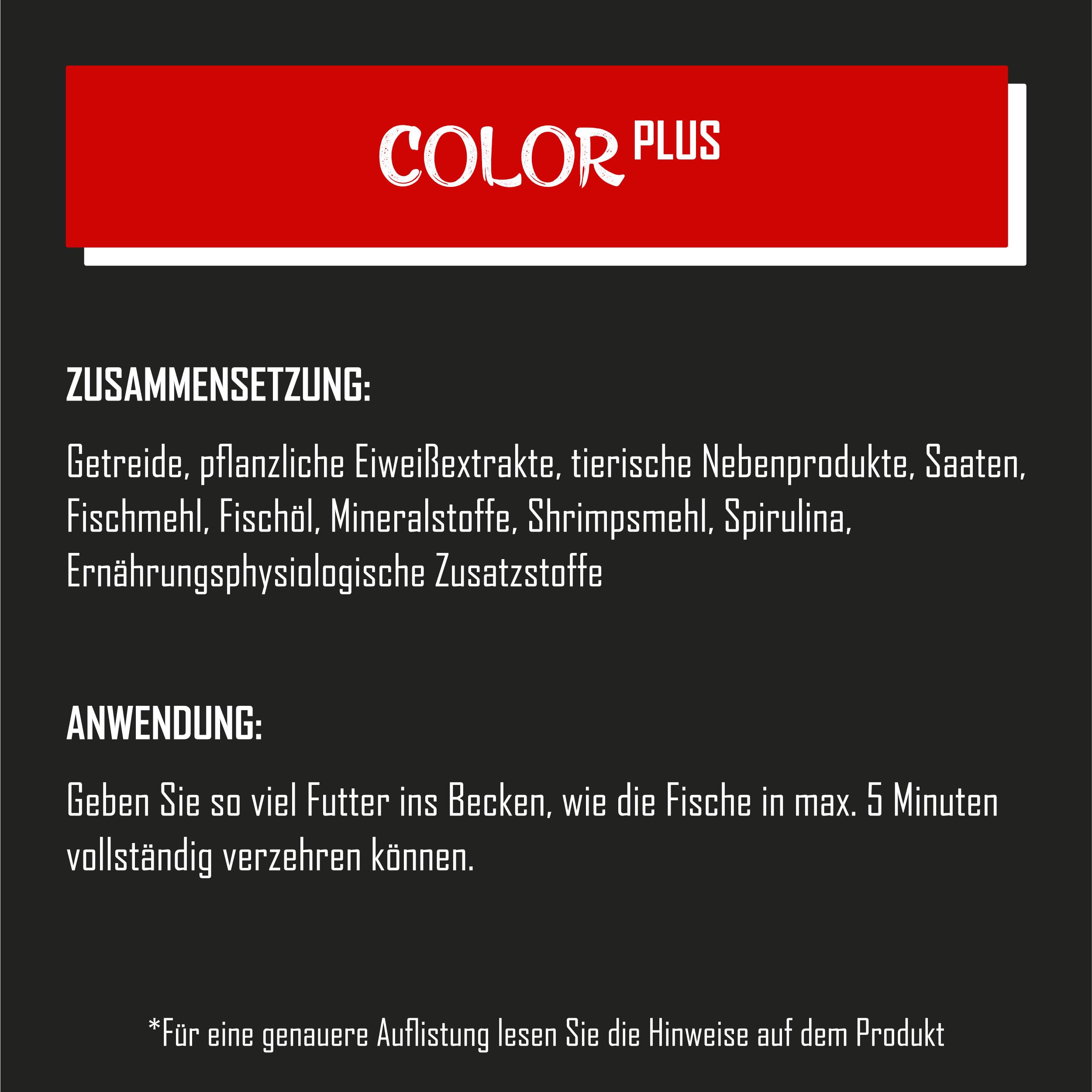 Tanoshi Koifutter - Color Plus - 6mm 13,5 kg | Schwimmendes Hauptfutter für Intensive Farbentwicklung Dank Spirulina mit natürlichem Astaxanthin | ab 10°C