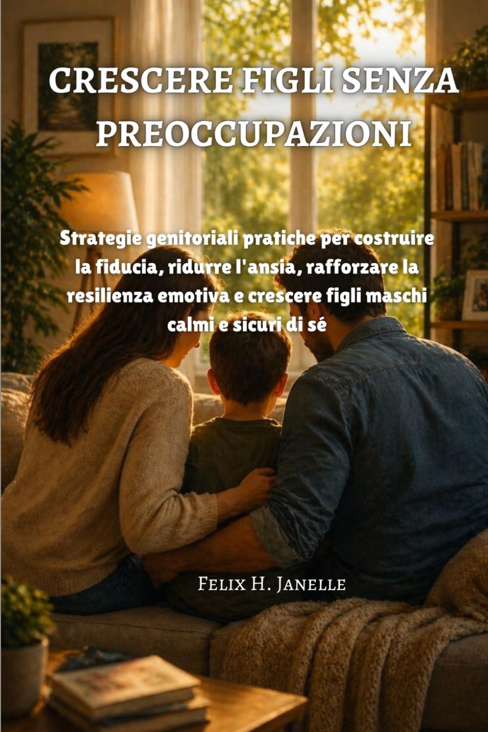 CRESCERE FIGLI SENZA PREOCCUPAZIONI: Strategie genitoriali pratiche per costruire la fiducia, ridurre l'ansia, rafforzare la resilienza emotiva e crescere figli maschi calmi e sicuri di sé